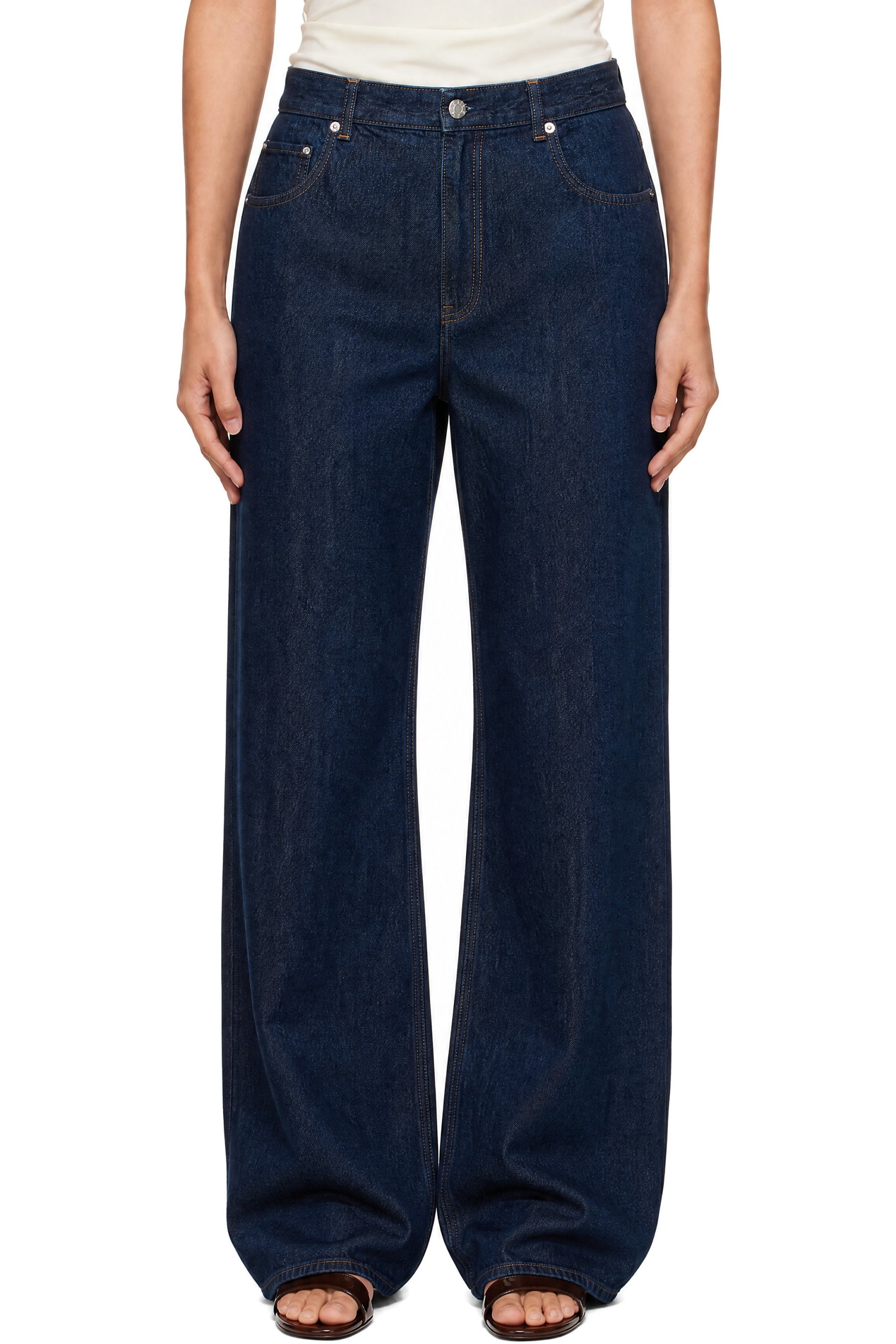Helmut Lang - Blue Saddle Jeans
