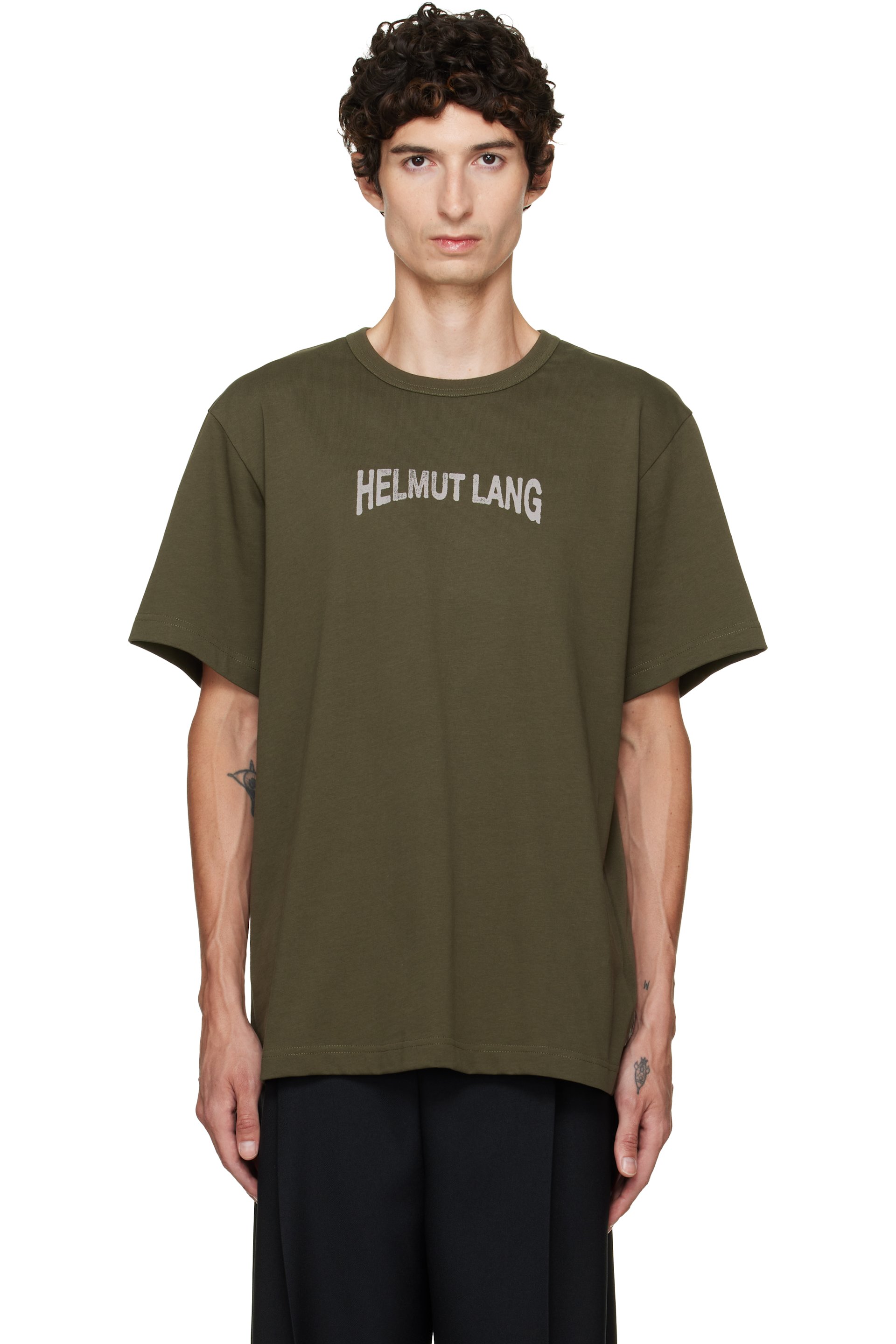 Helmut Lang - Green Ticket T-shirt