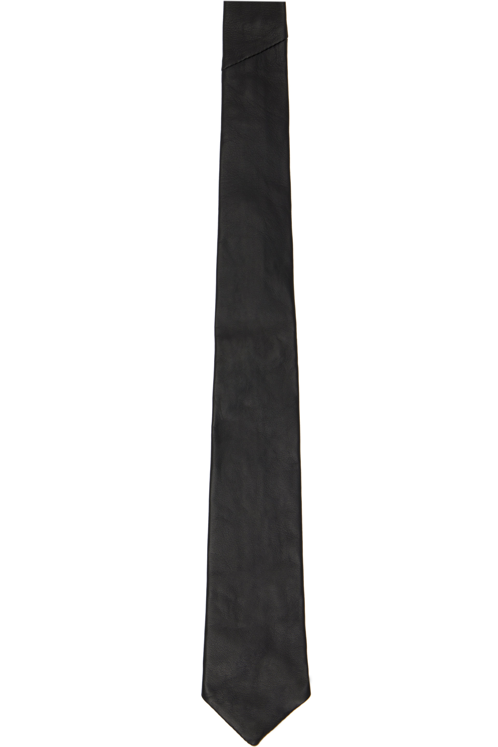 Deadwood - Black Timo Leather Neck Tie
