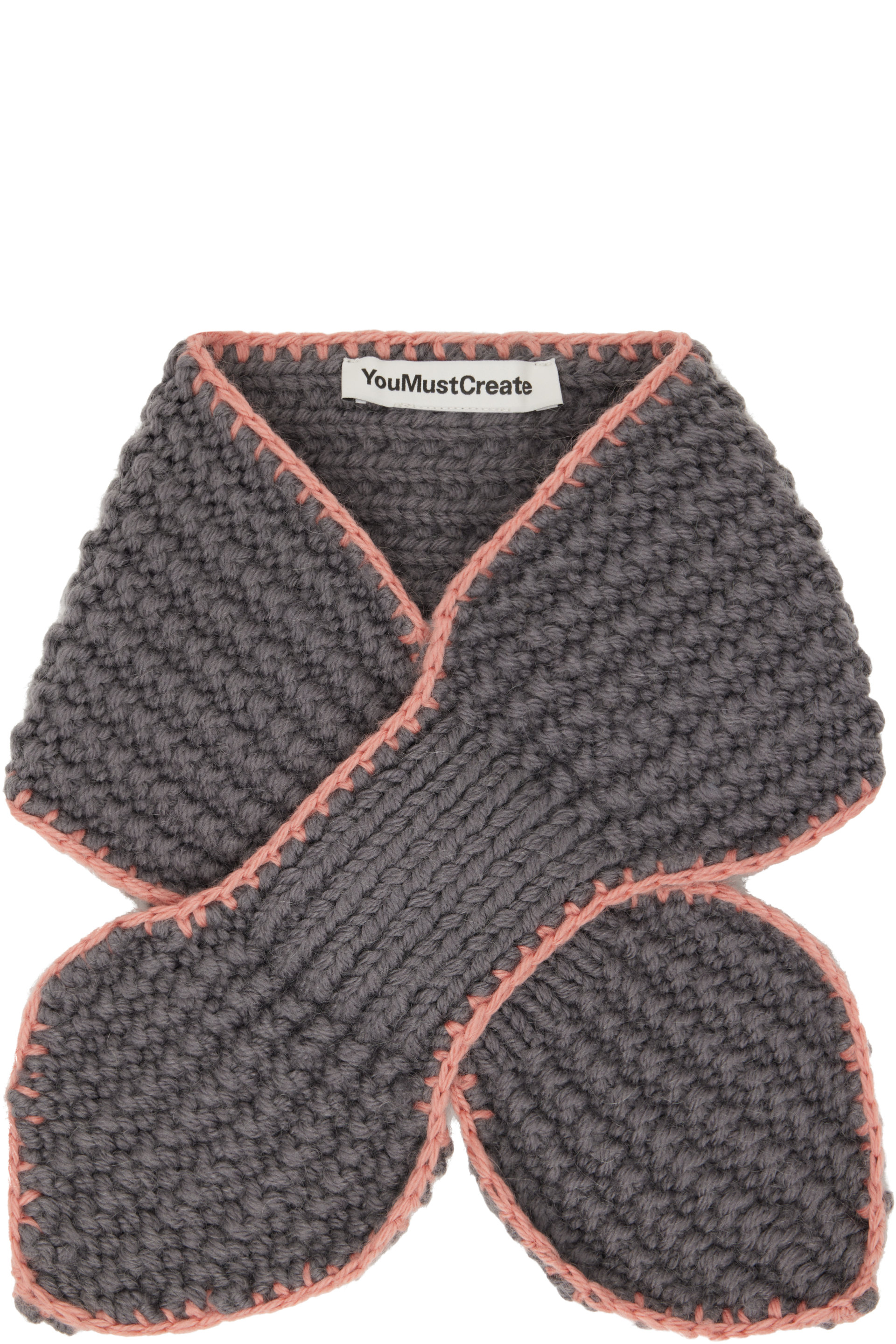 YMC - Purple Slot Scarf