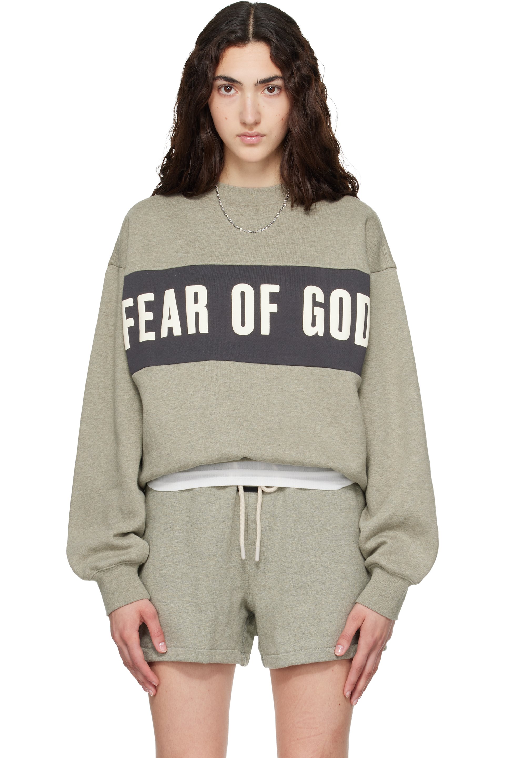 Fear of God ESSENTIALS - Gray Classic Sweatshirt