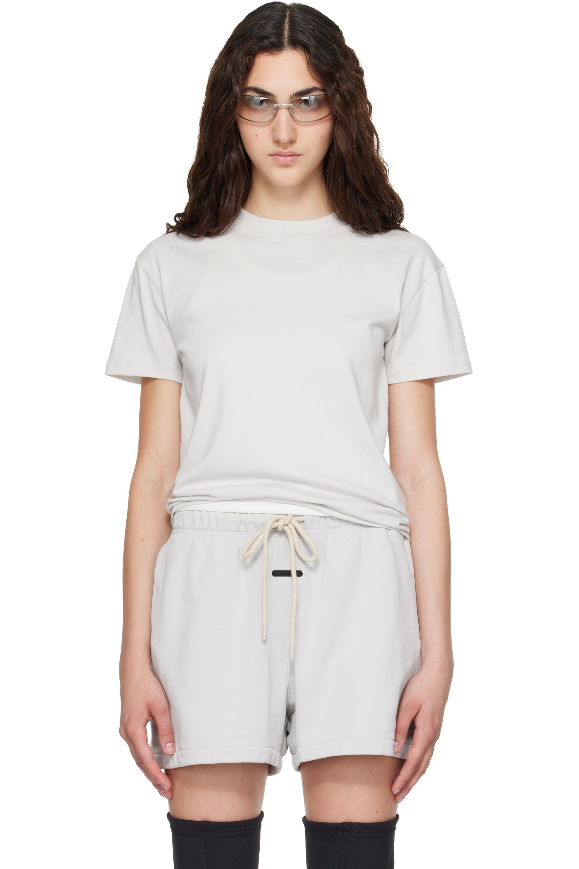 Fear of God ESSENTIALS - Gray Classic Fit T-shirt