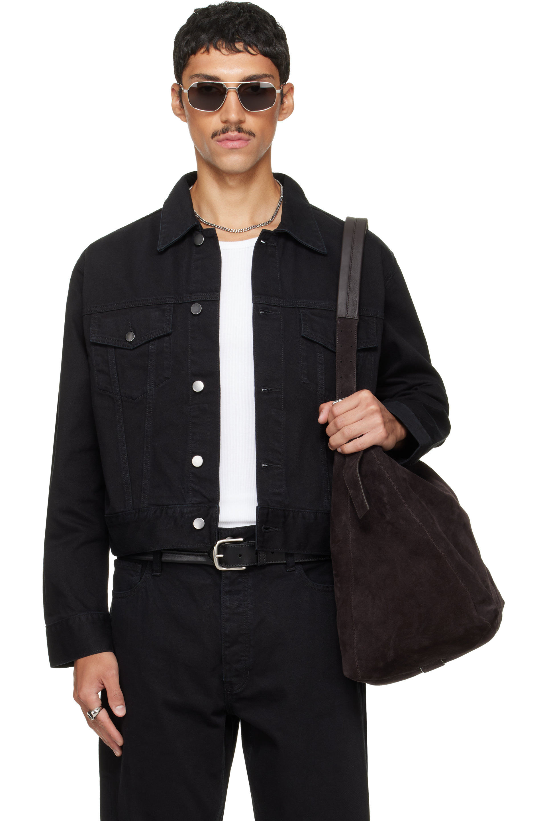 Fear of God ESSENTIALS - Black Classic Denim Jacket