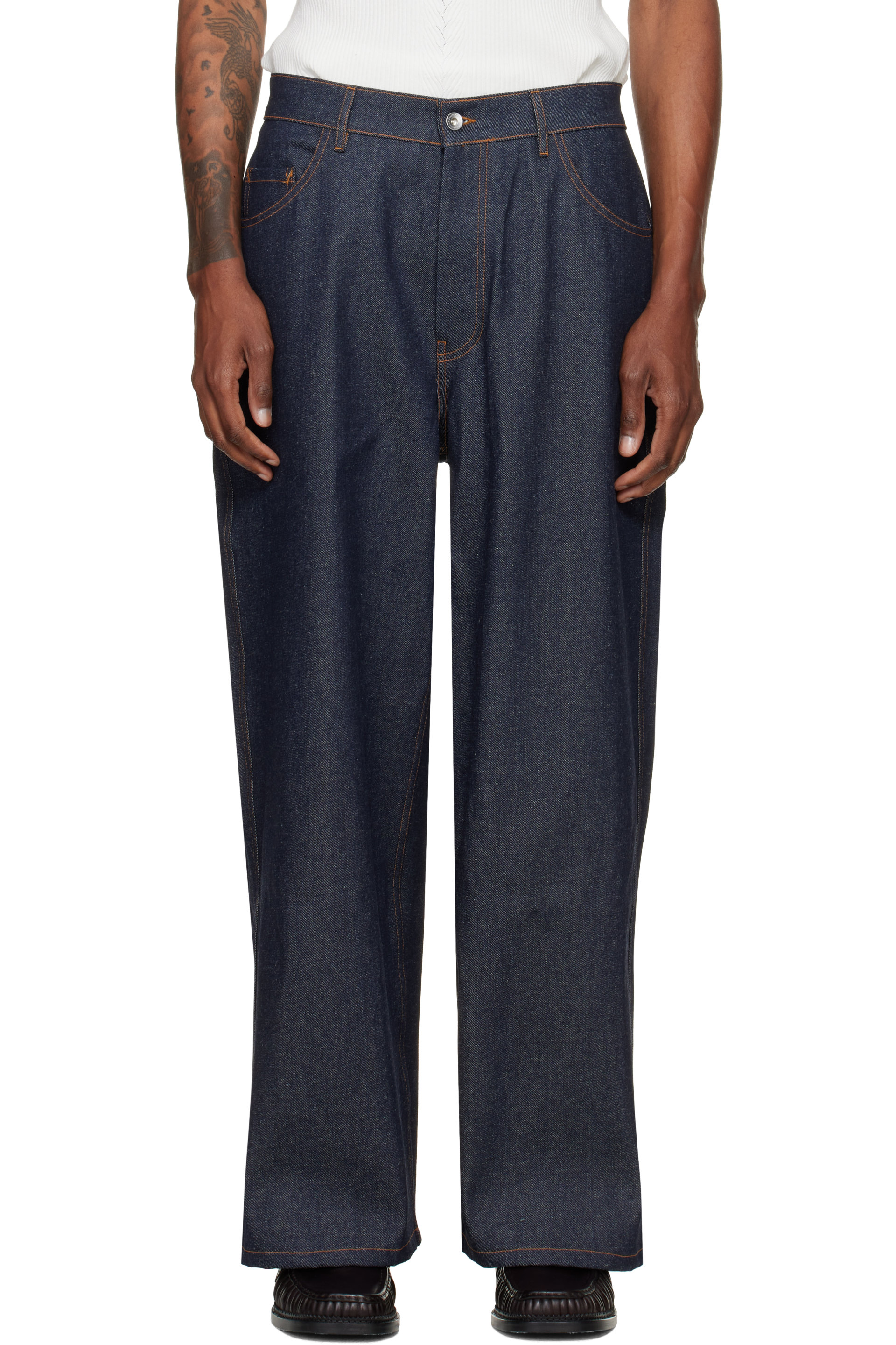 YMC - Navy Replacement Jeans