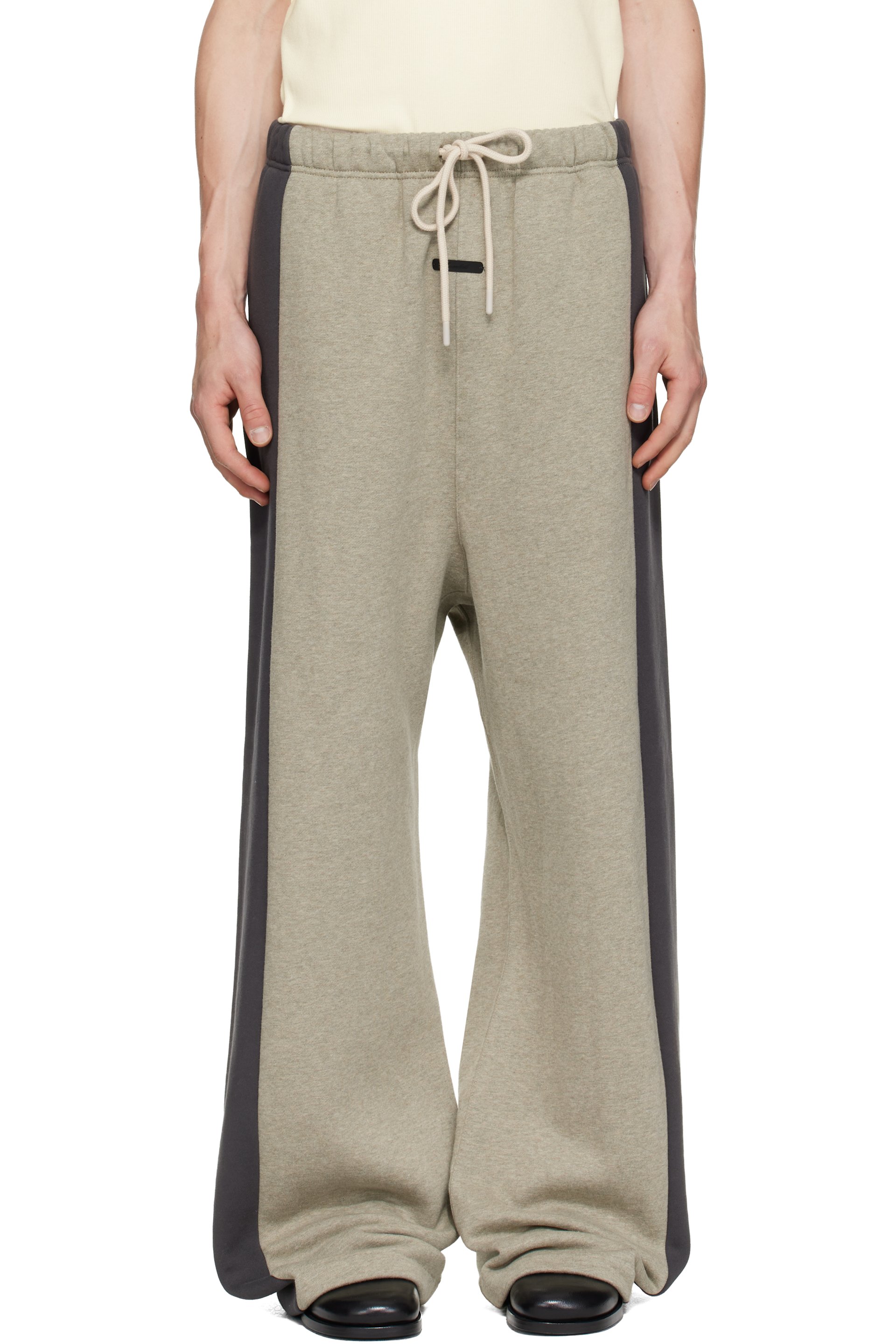 Fear of God ESSENTIALS - Gray Panelled Sweatpants