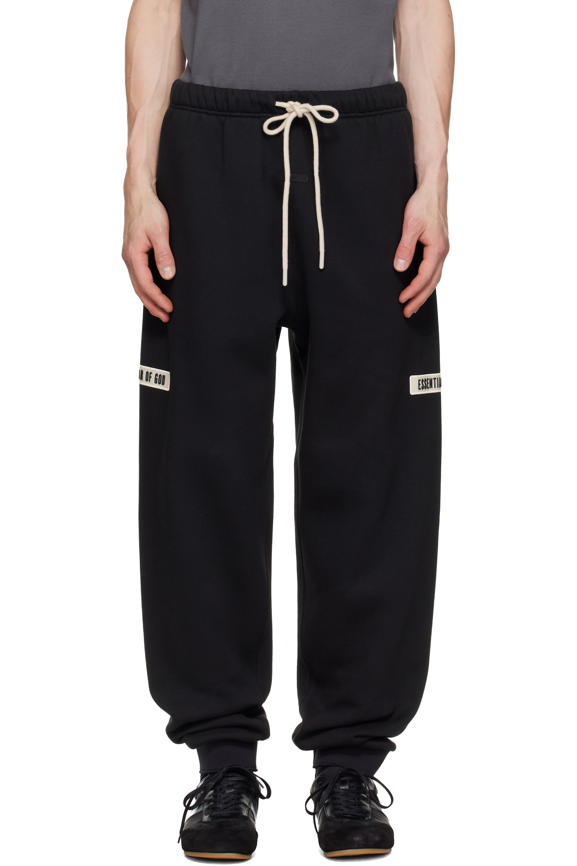 Fear of God ESSENTIALS - Black Classic Fit Sweatpants