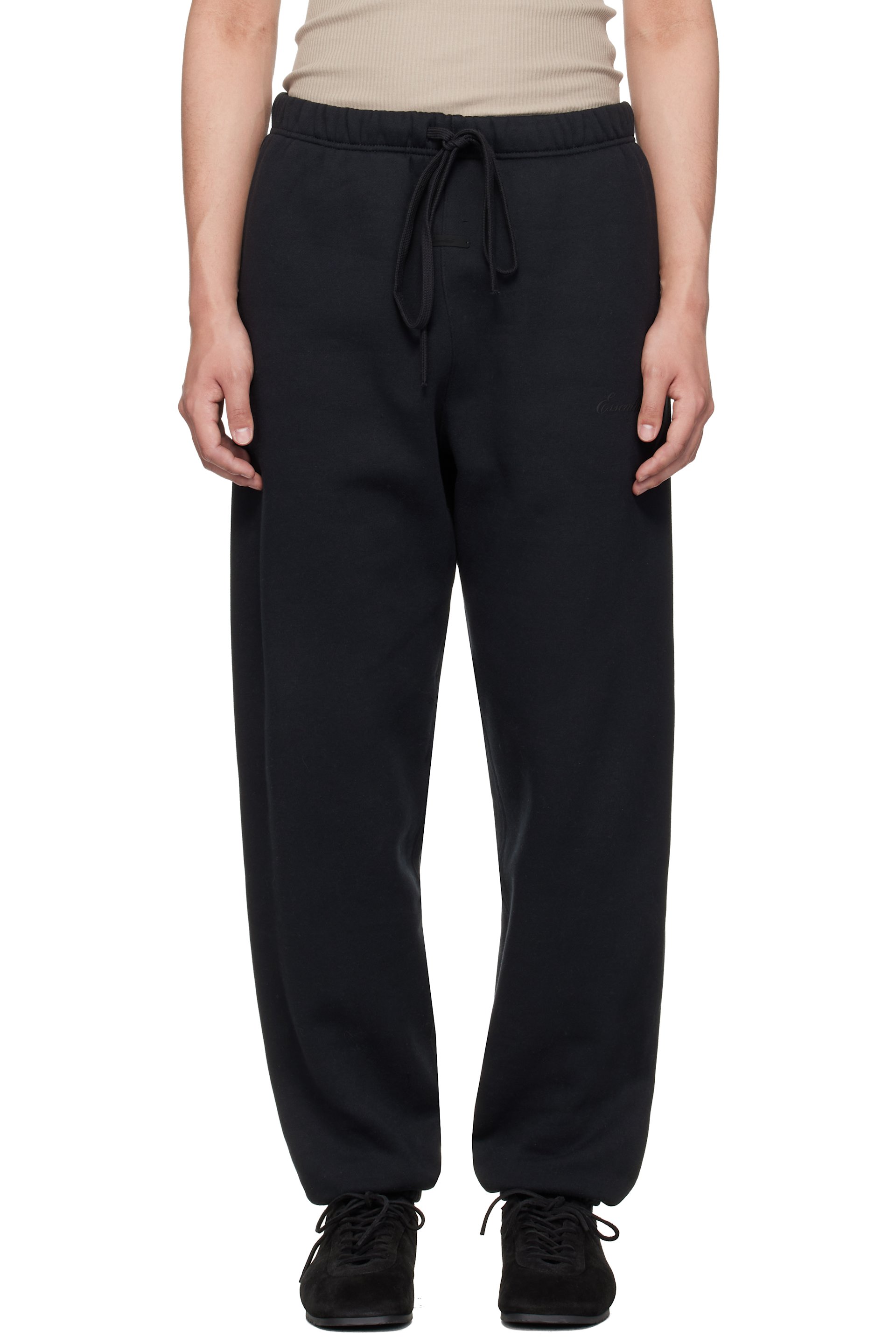 Fear of God ESSENTIALS - 黑色 Classic 运动裤