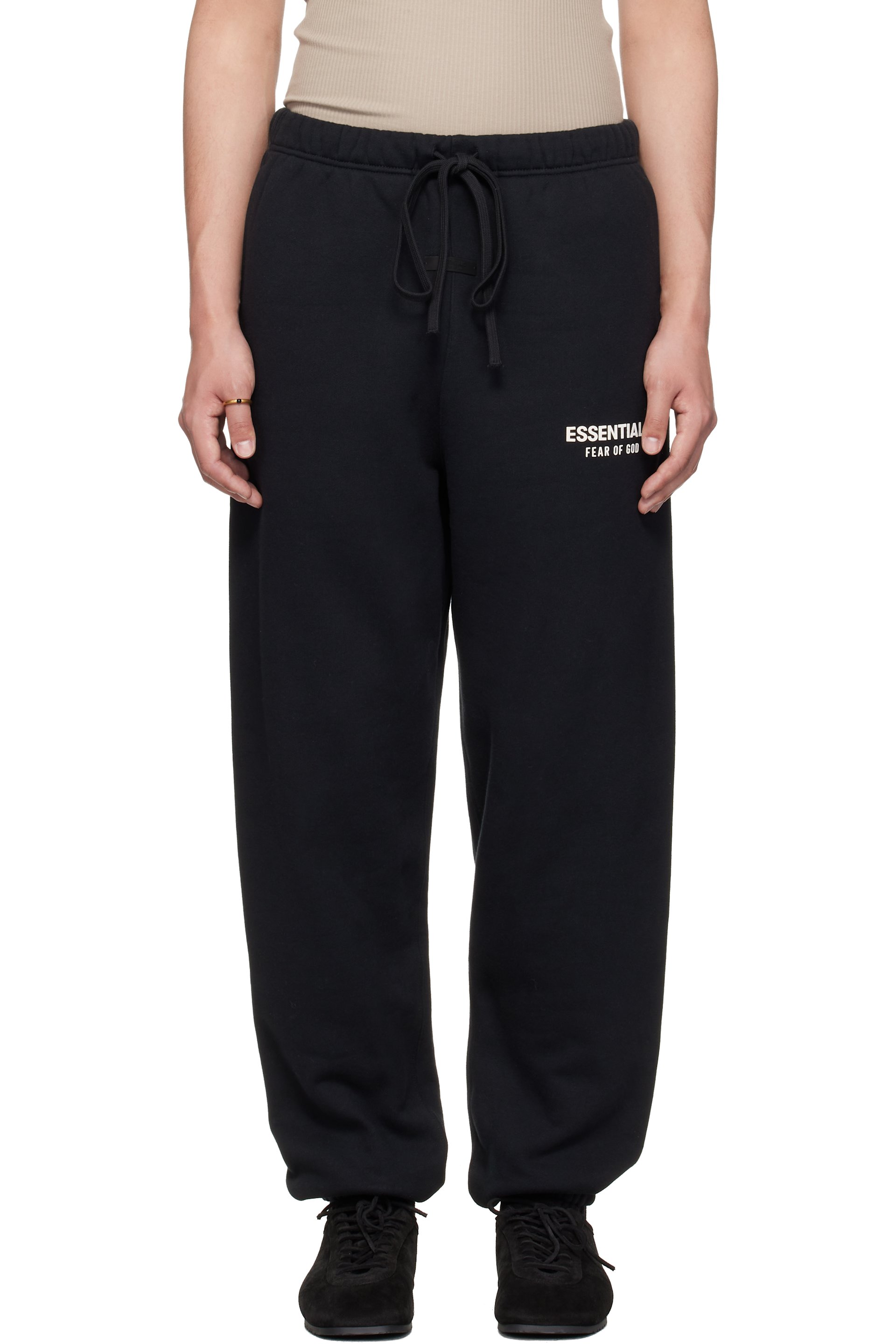 Fear of God ESSENTIALS - Pantalon de survêtement noir