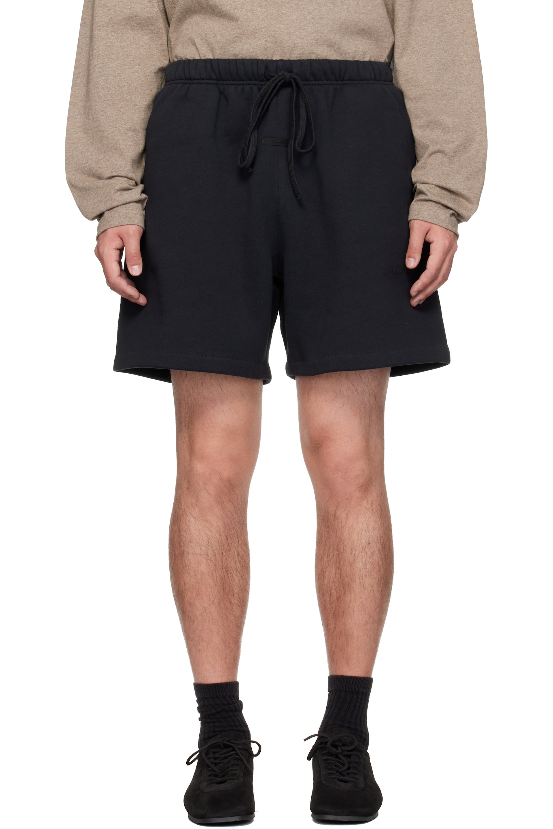 Fear of God ESSENTIALS - Short de survêtement noir