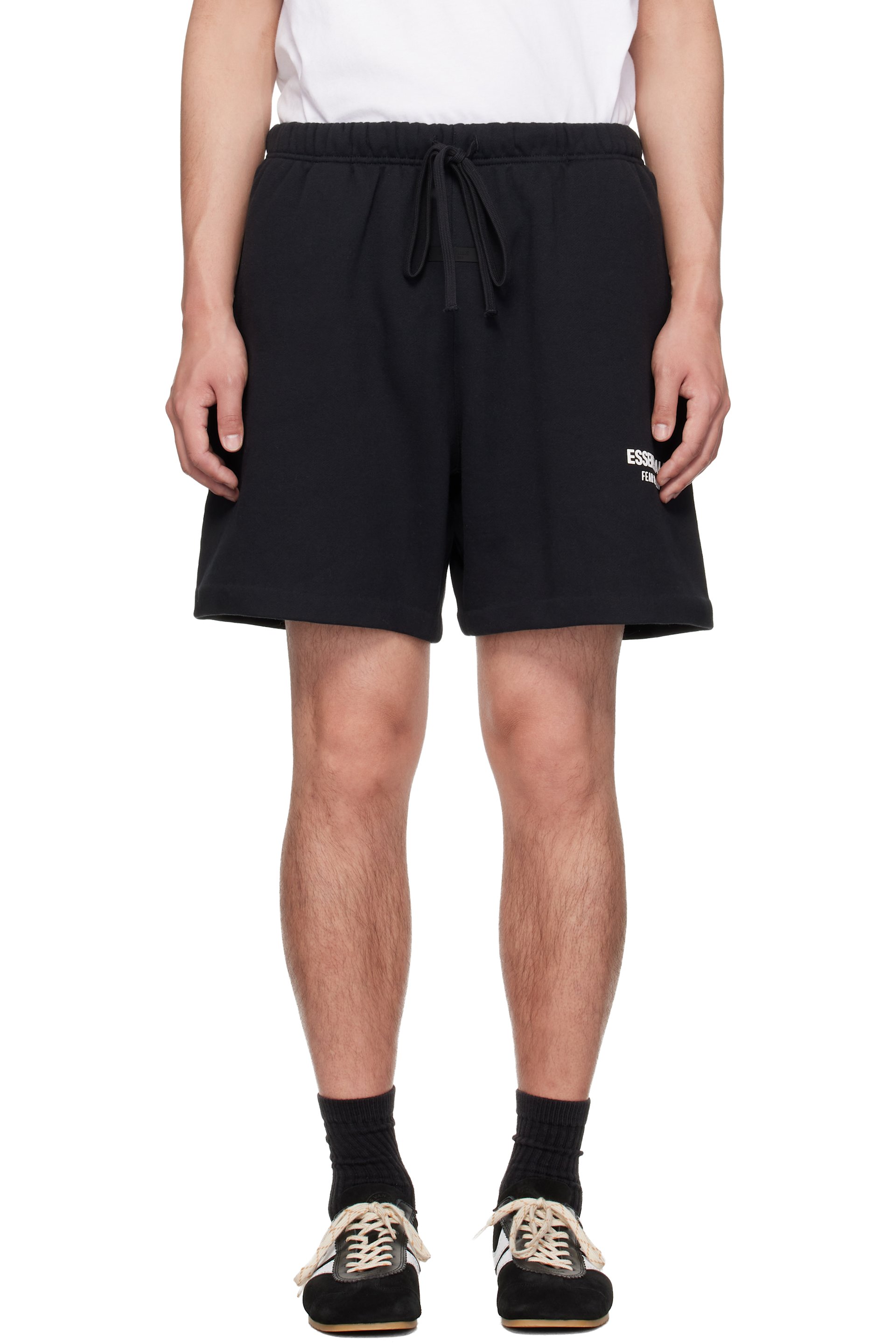 Fear of God ESSENTIALS - Short de survêtement noir
