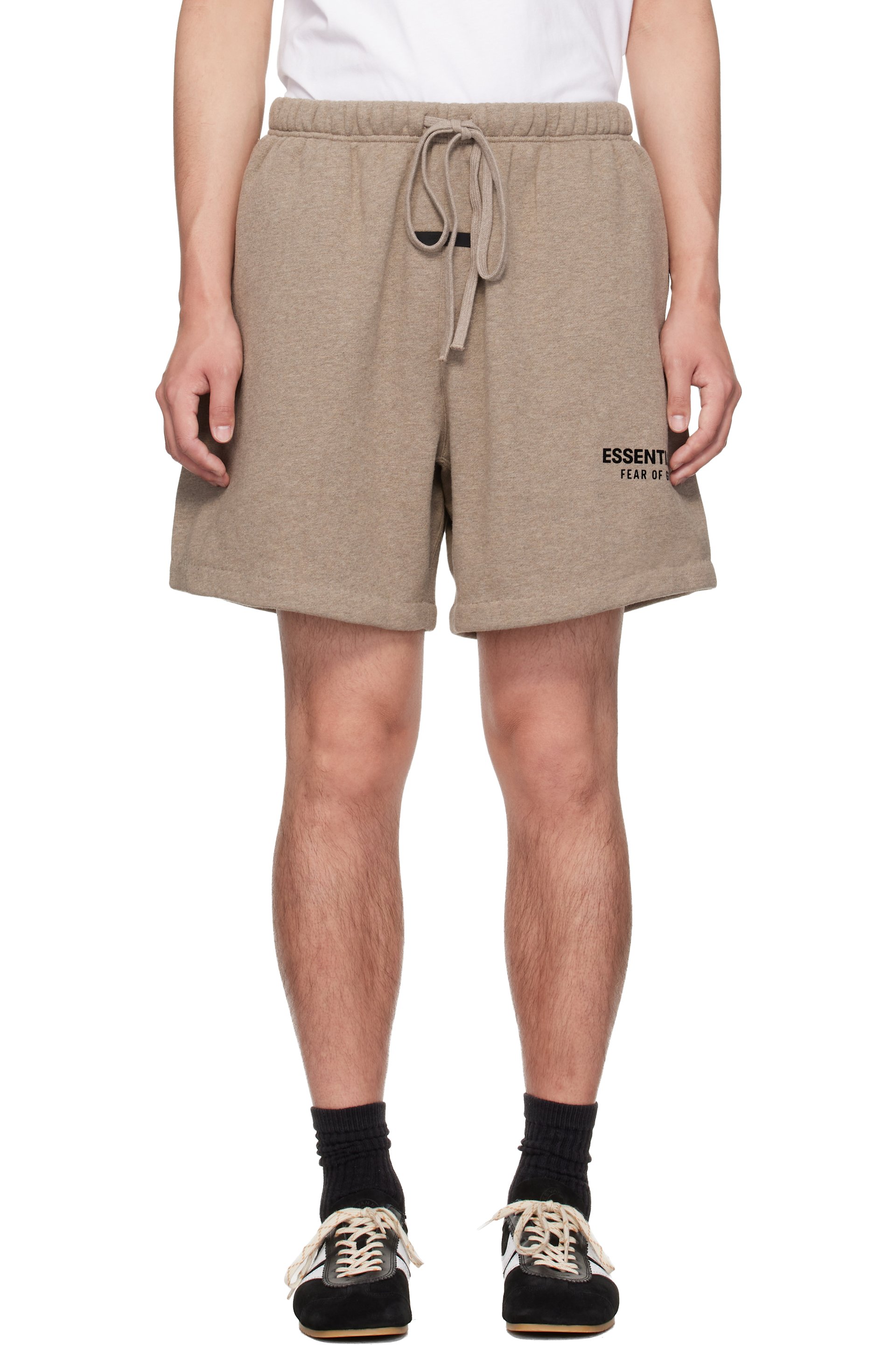 Fear of God ESSENTIALS - Short de survêtement beige