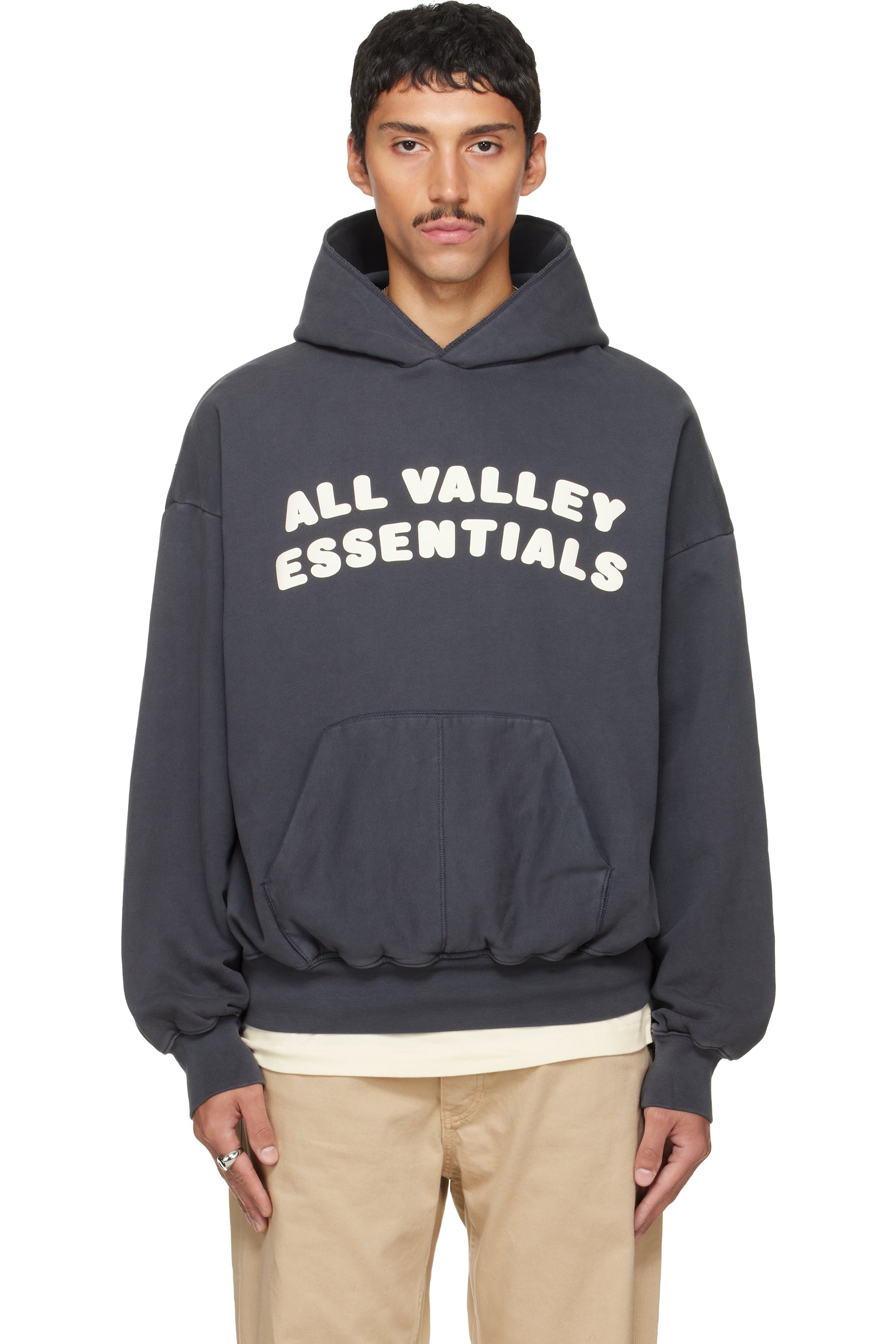 Fear of God ESSENTIALS - Gray 90s Hoodie