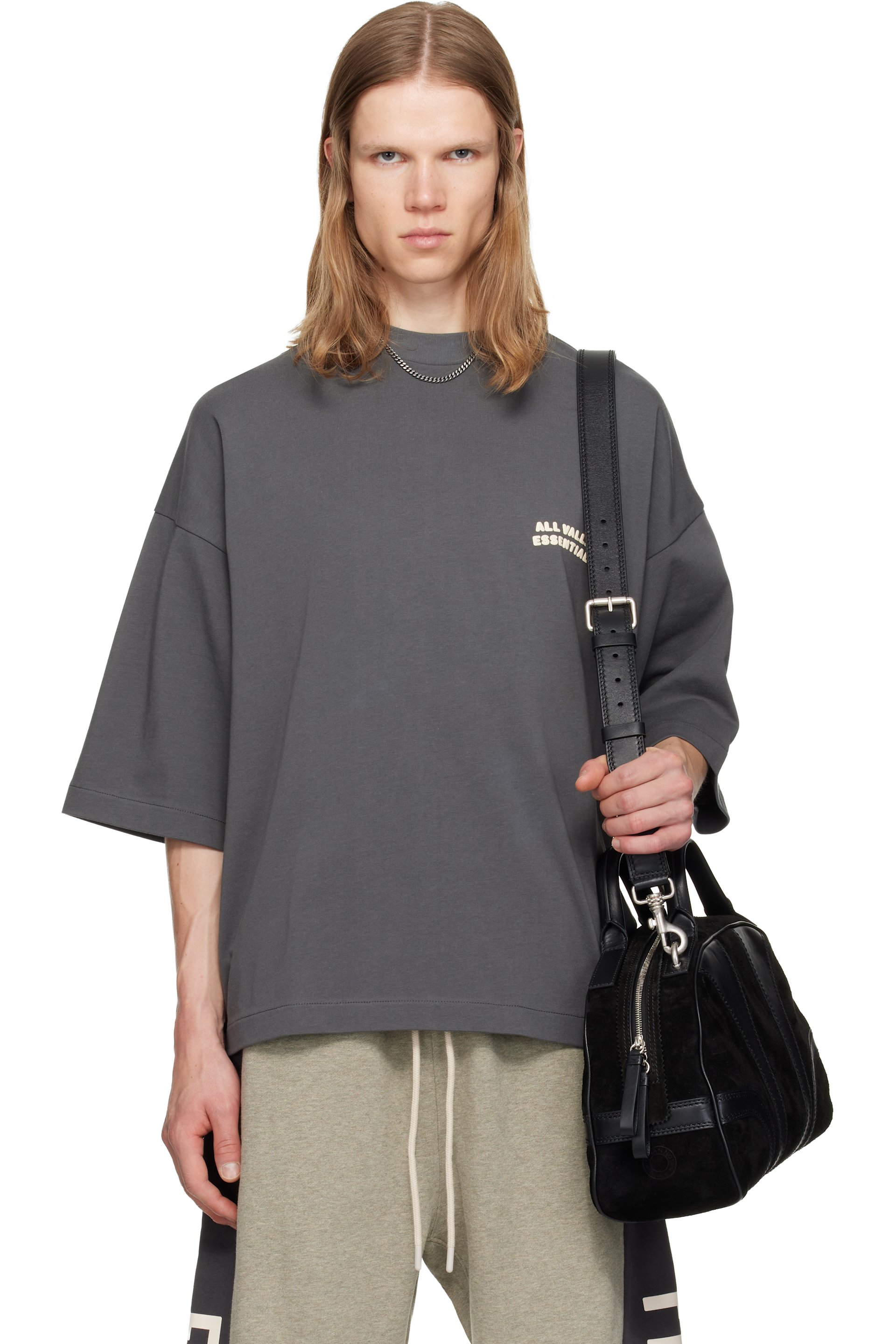 Fear of God ESSENTIALS - Gray Merch T-shirt