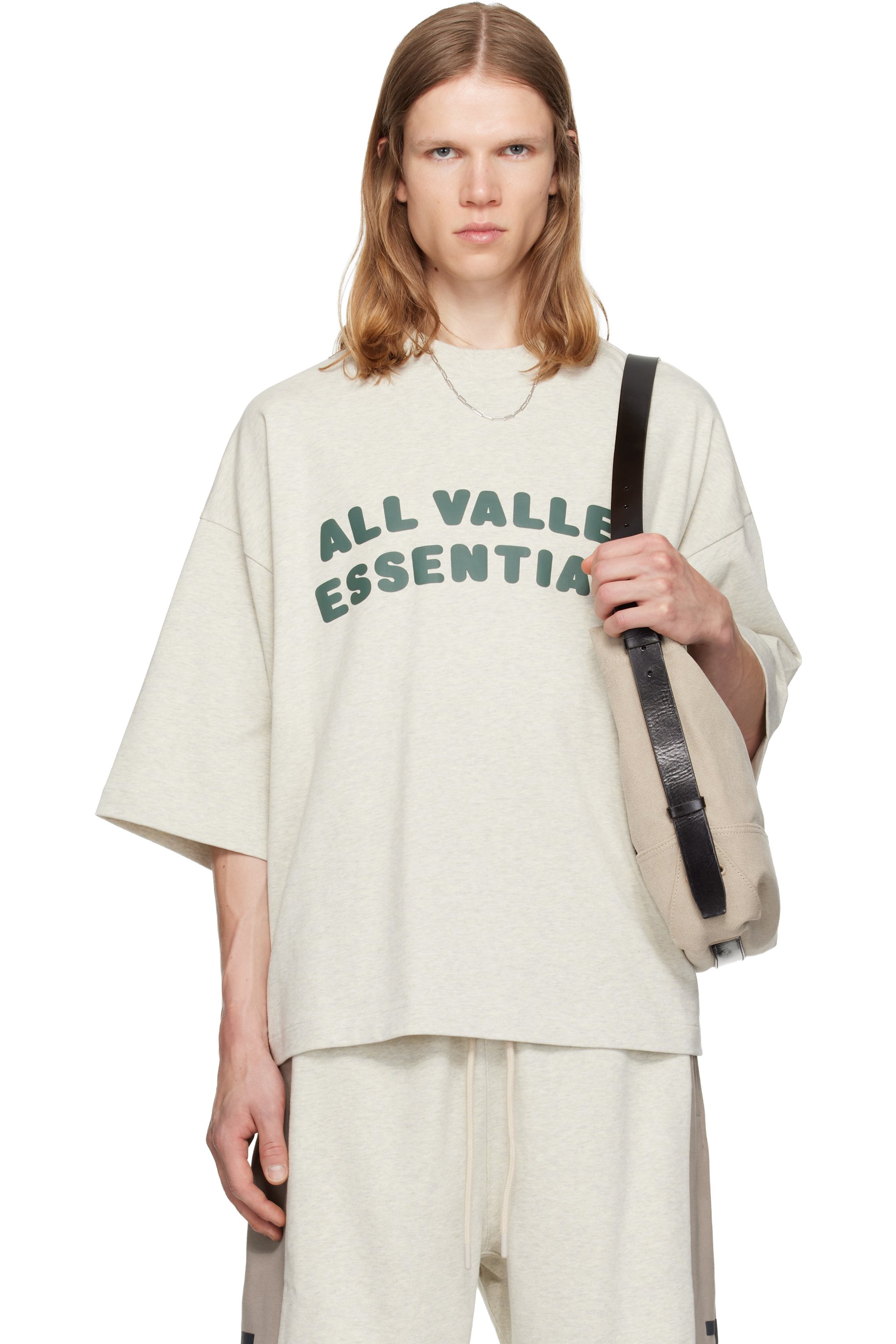 Fear of God ESSENTIALS - Gray Merch T-shirt
