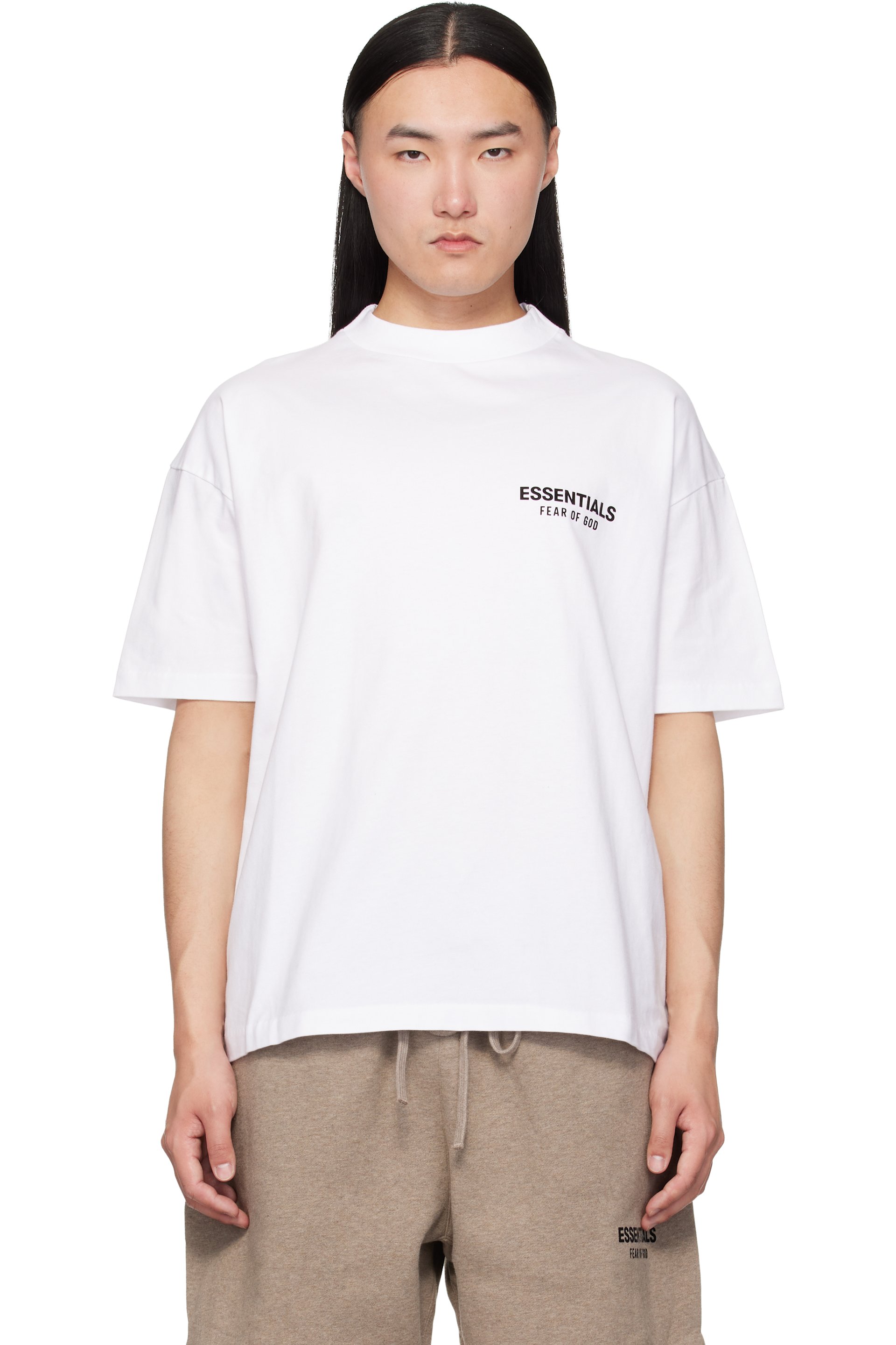 Fear of God ESSENTIALS - White Classic T-shirt