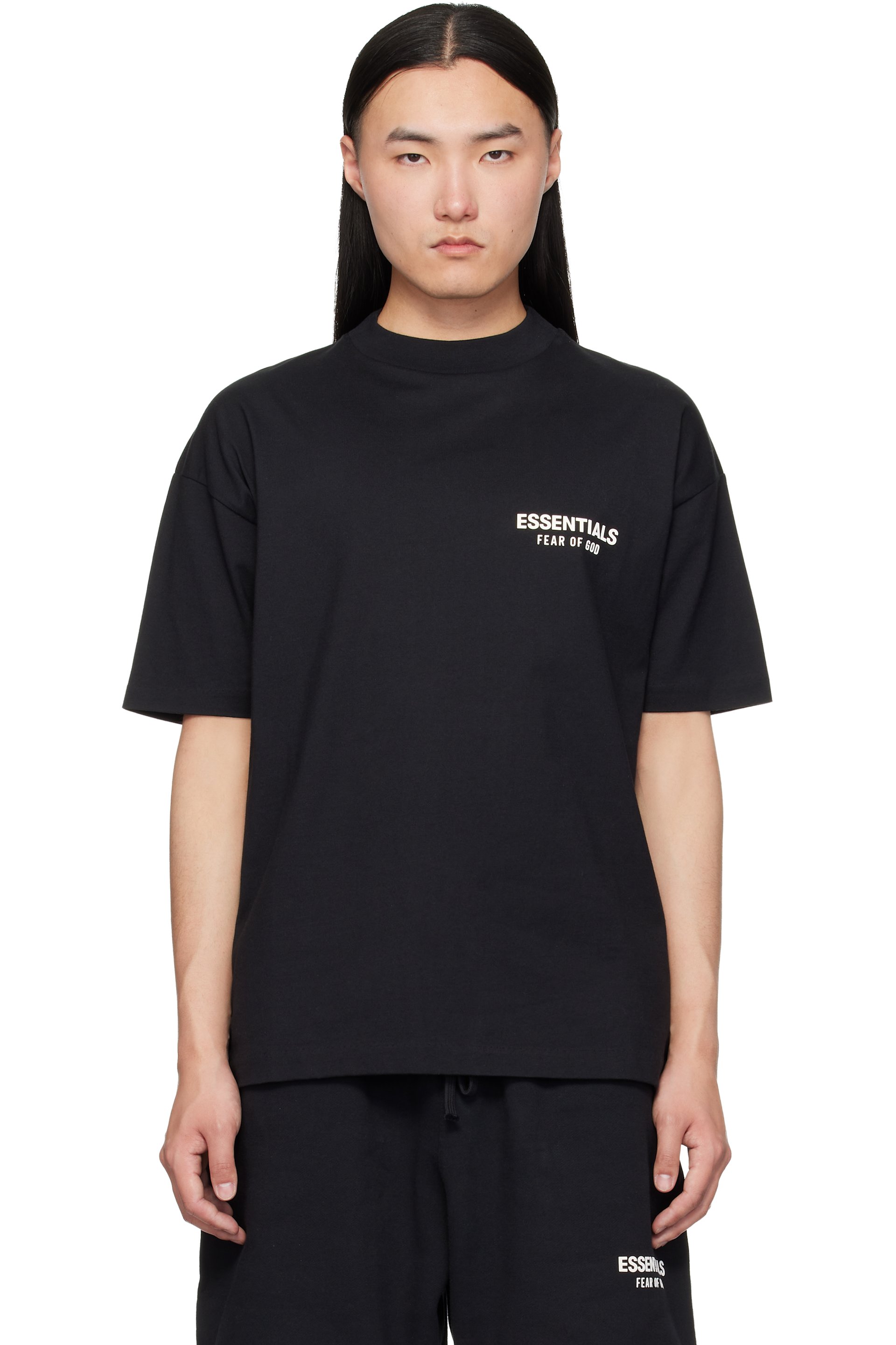 Fear of God ESSENTIALS - T-shirt noir