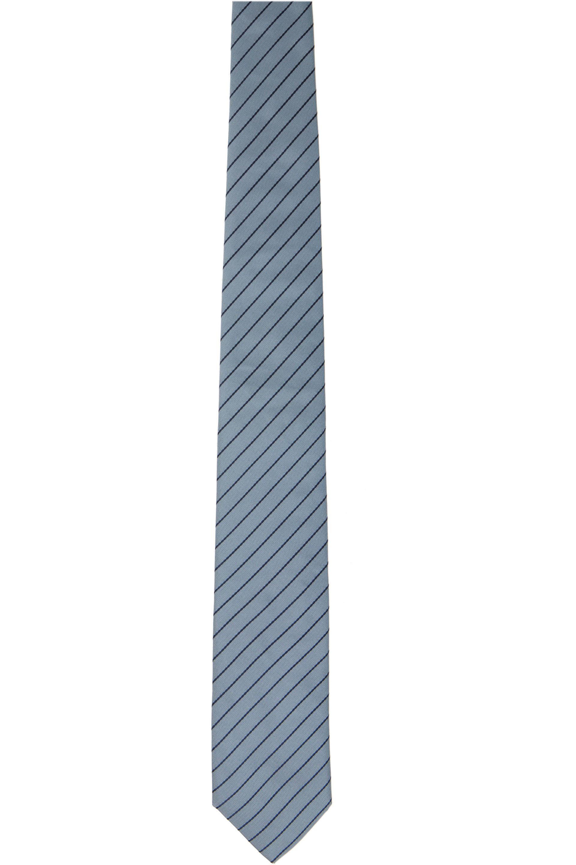Carter Young - SSENSE Exclusive Blue Silk Tie