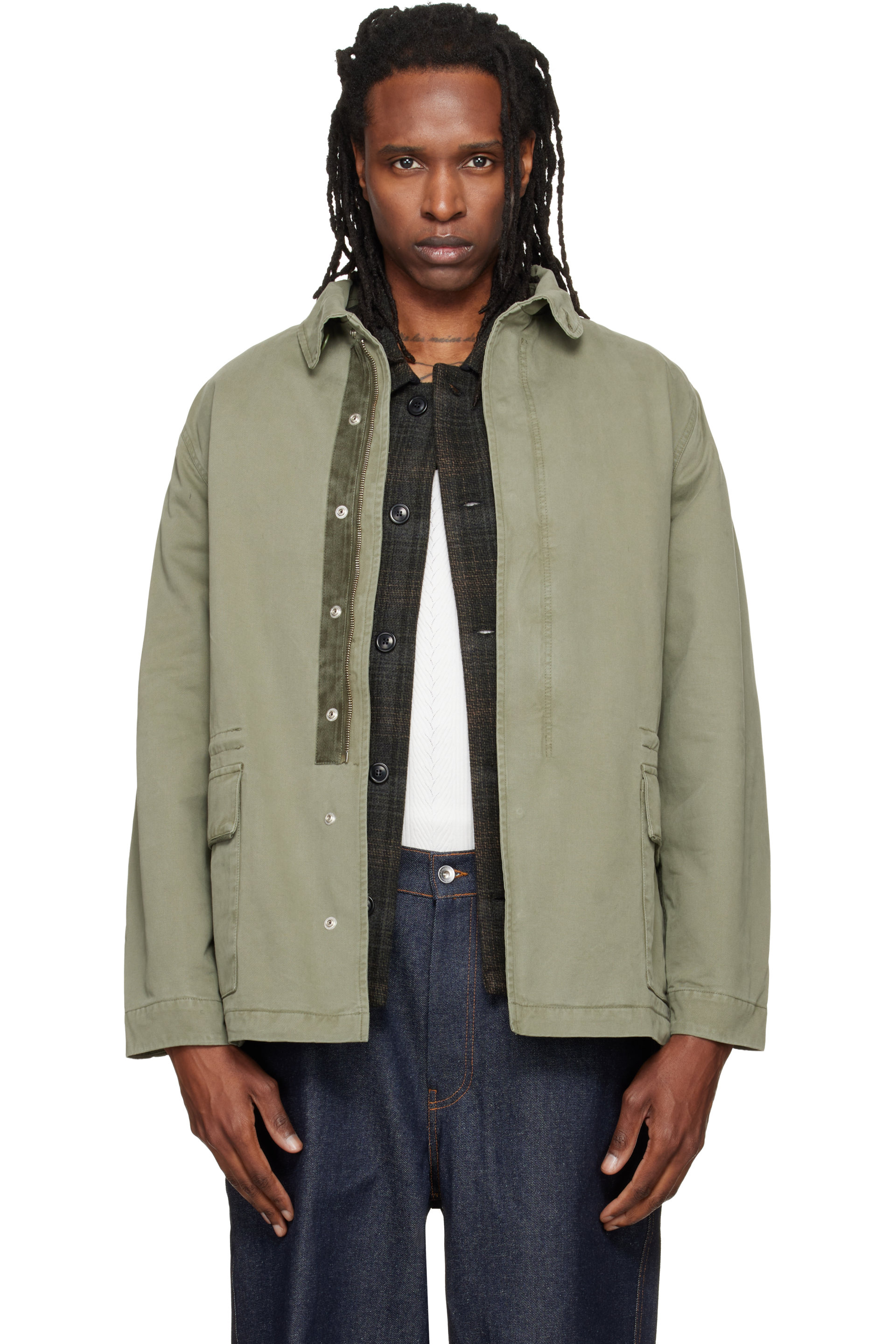 Carter Young - Khaki Hayes Field Jacket