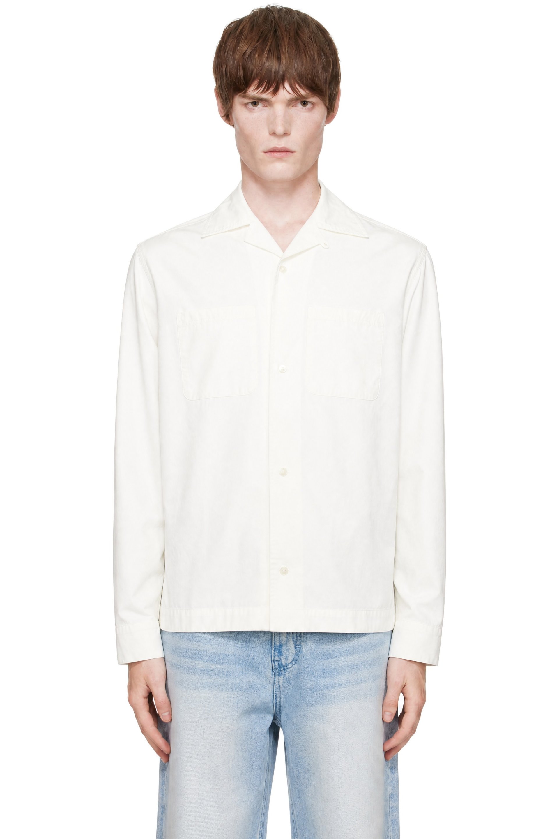 Carter Young - White Luis Pyjama Shirt