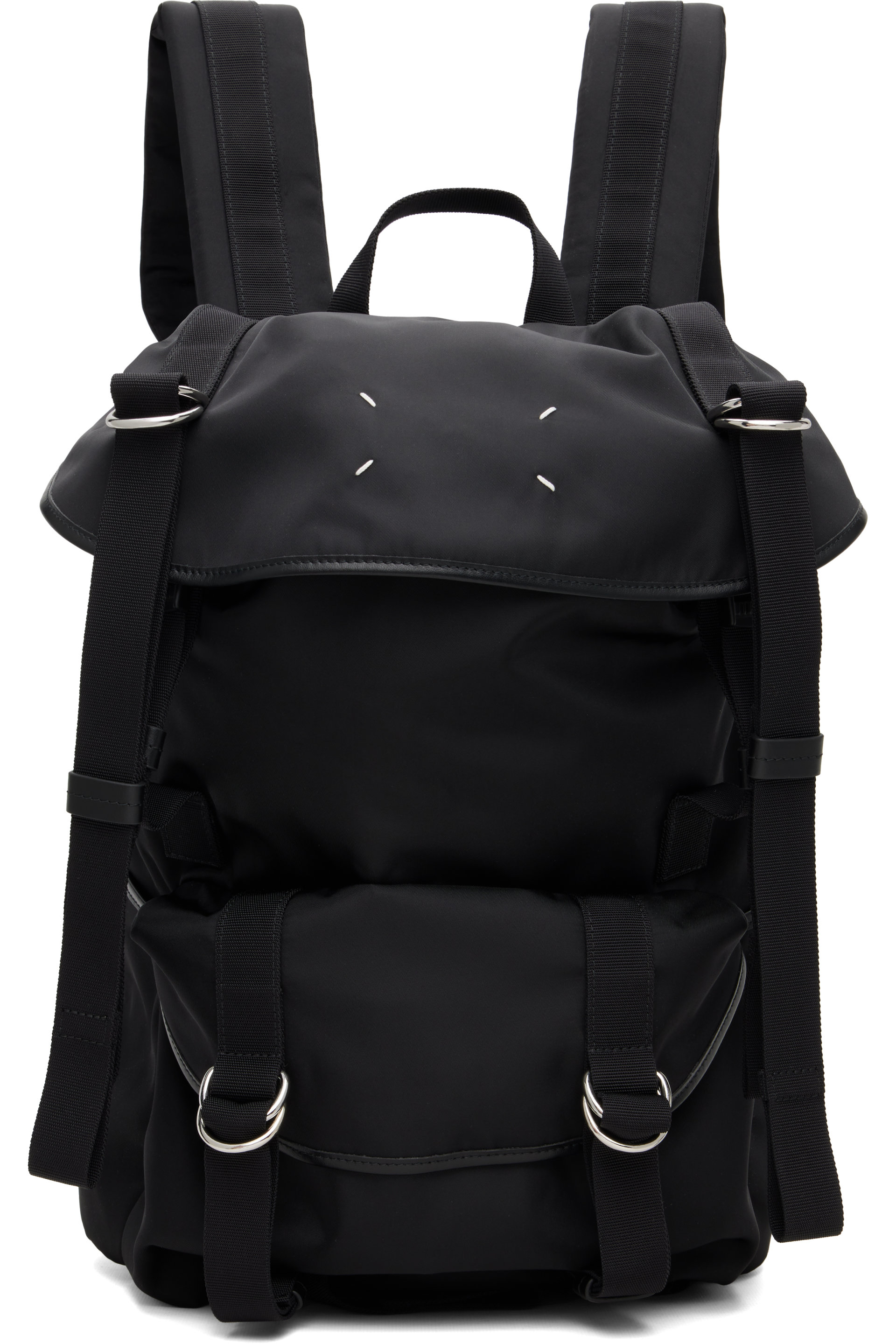 Maison Margiela - Black High Tech Medium Backpack