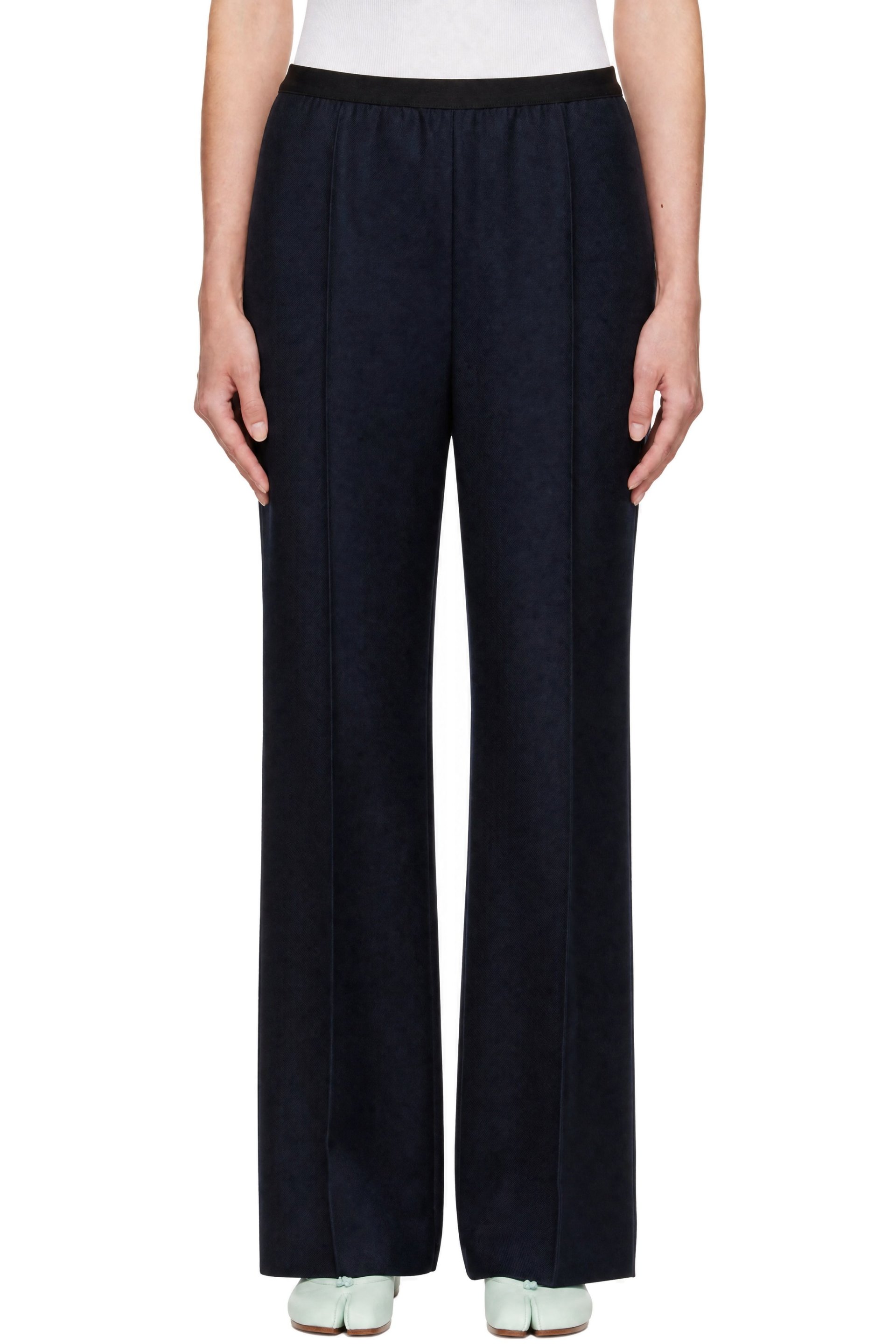 Maison Margiela - Navy Minimal Trousers