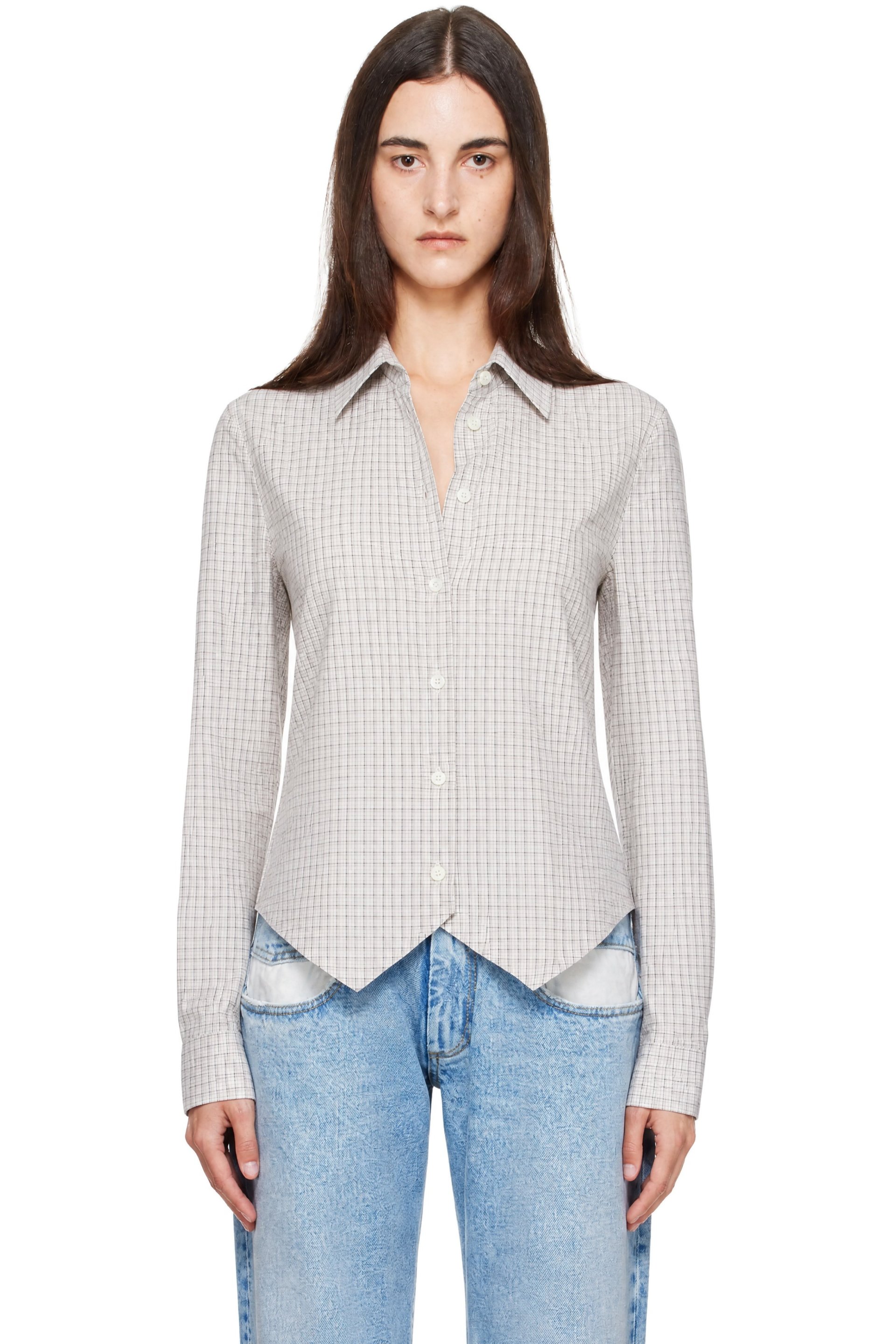 Maison Margiela - Gray Fitted Shirt