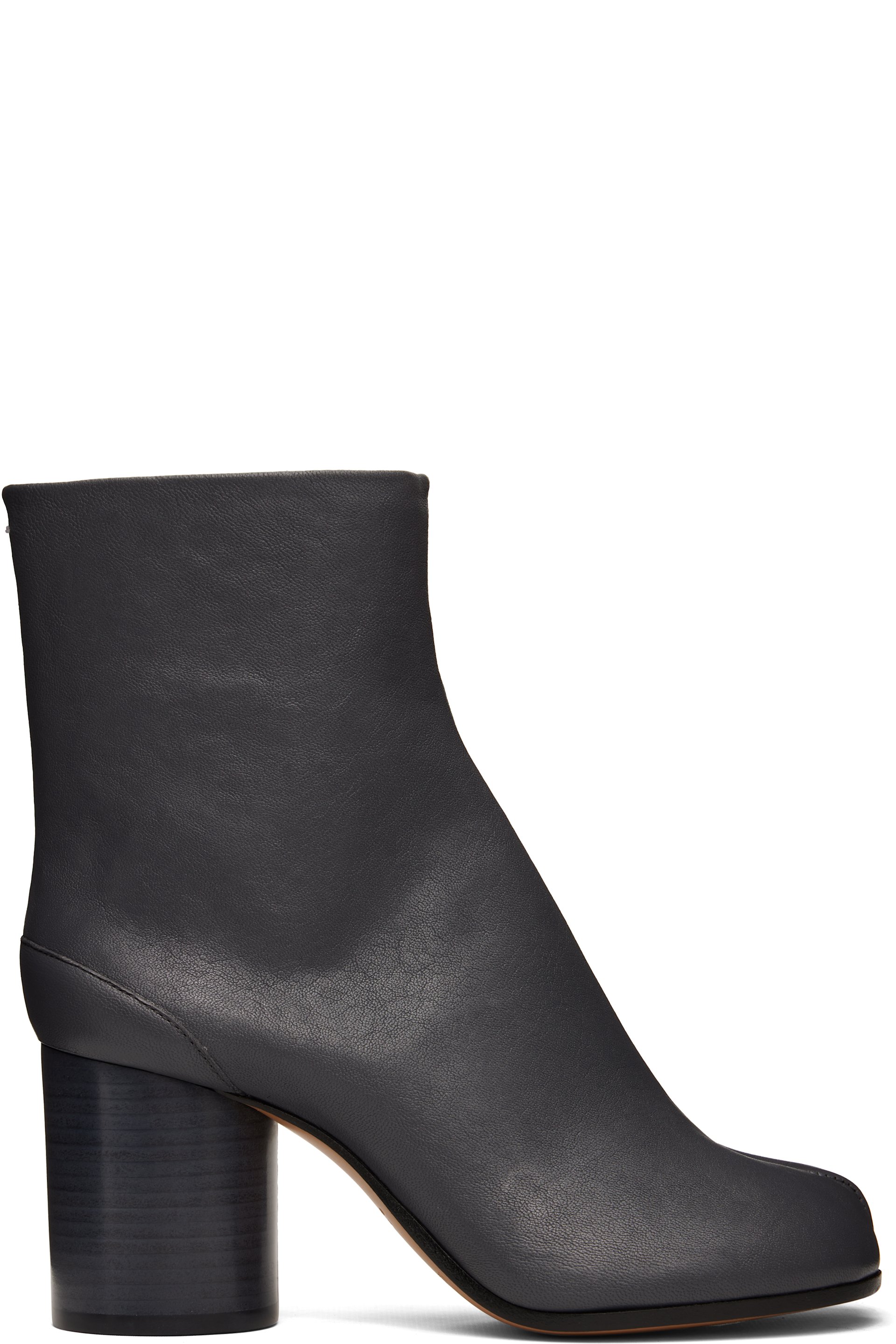 Maison Margiela - Bottines grises à bout Tabi