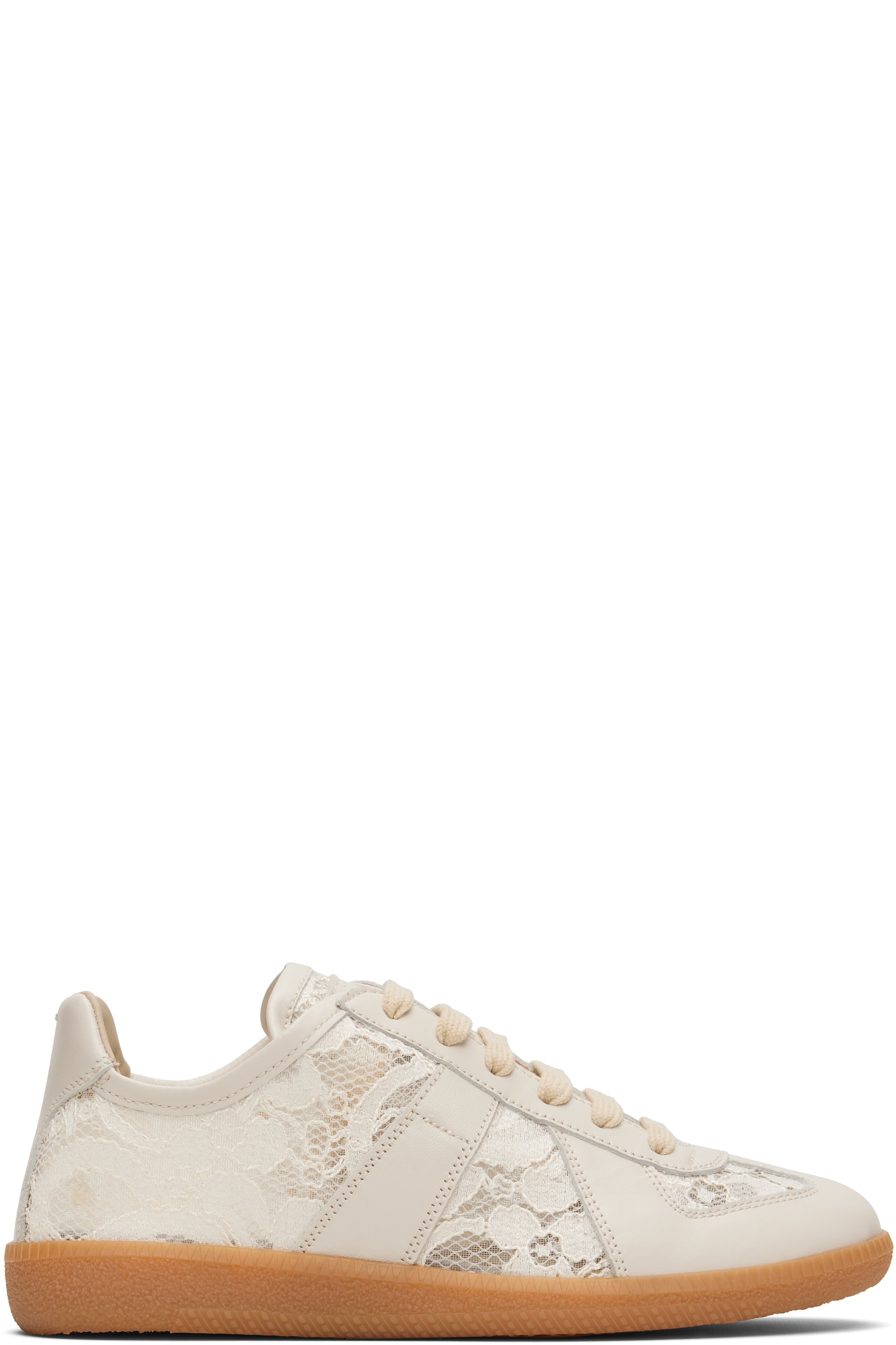 Maison Margiela - Baskets Replica blanc cassé
