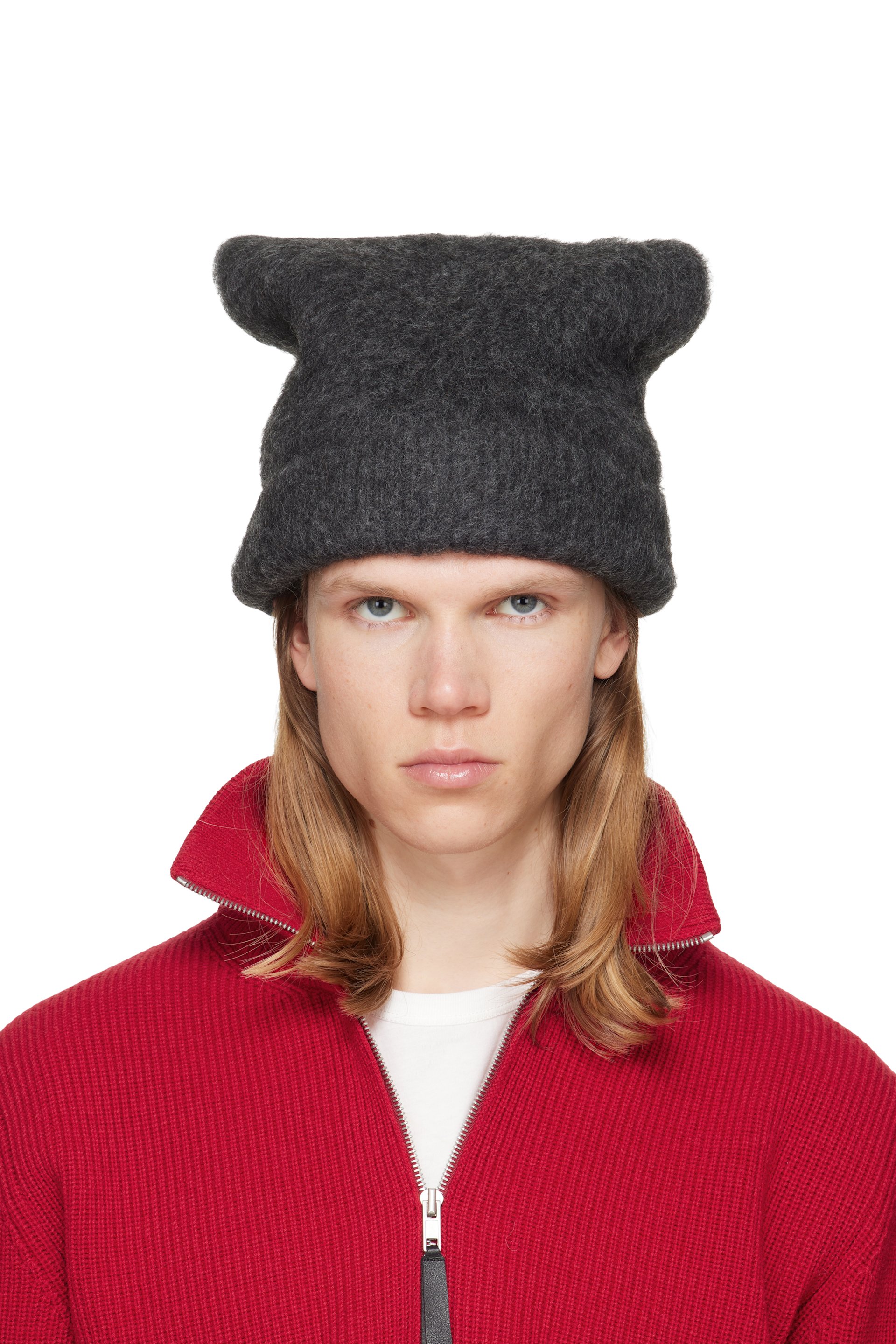 Maison Margiela - Gray Wool Beanie