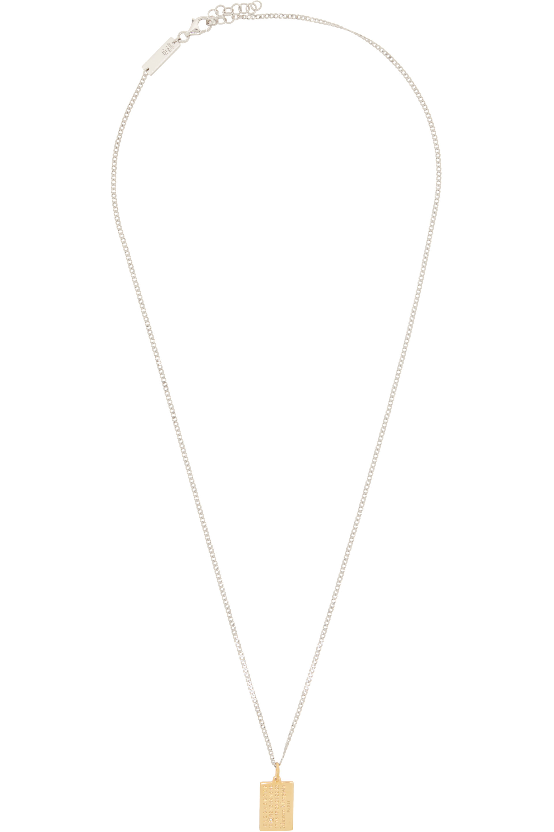 Maison Margiela - Numeric Diamond Pendant Necklace