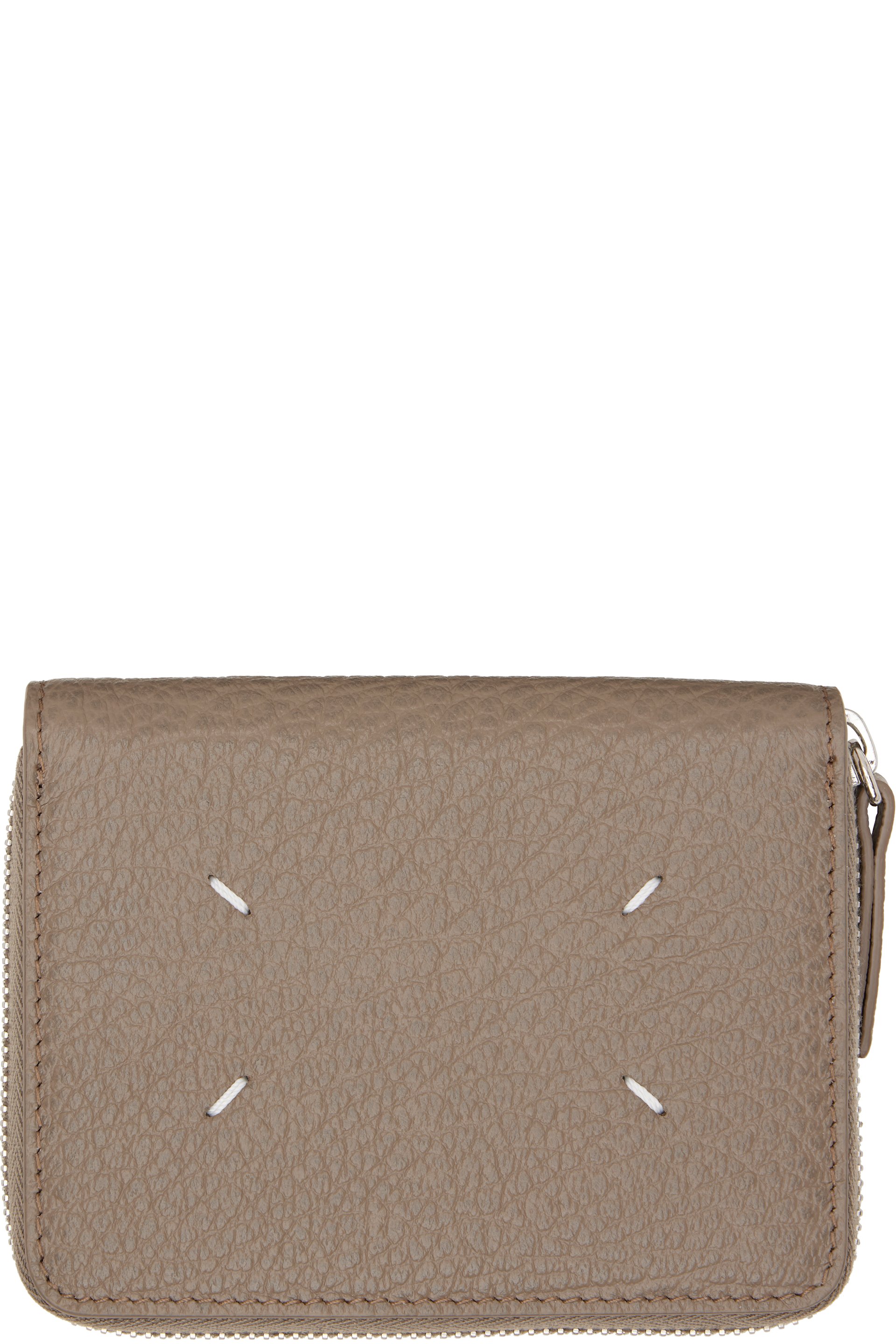 Maison Margiela - Taupe Zip Wallet
