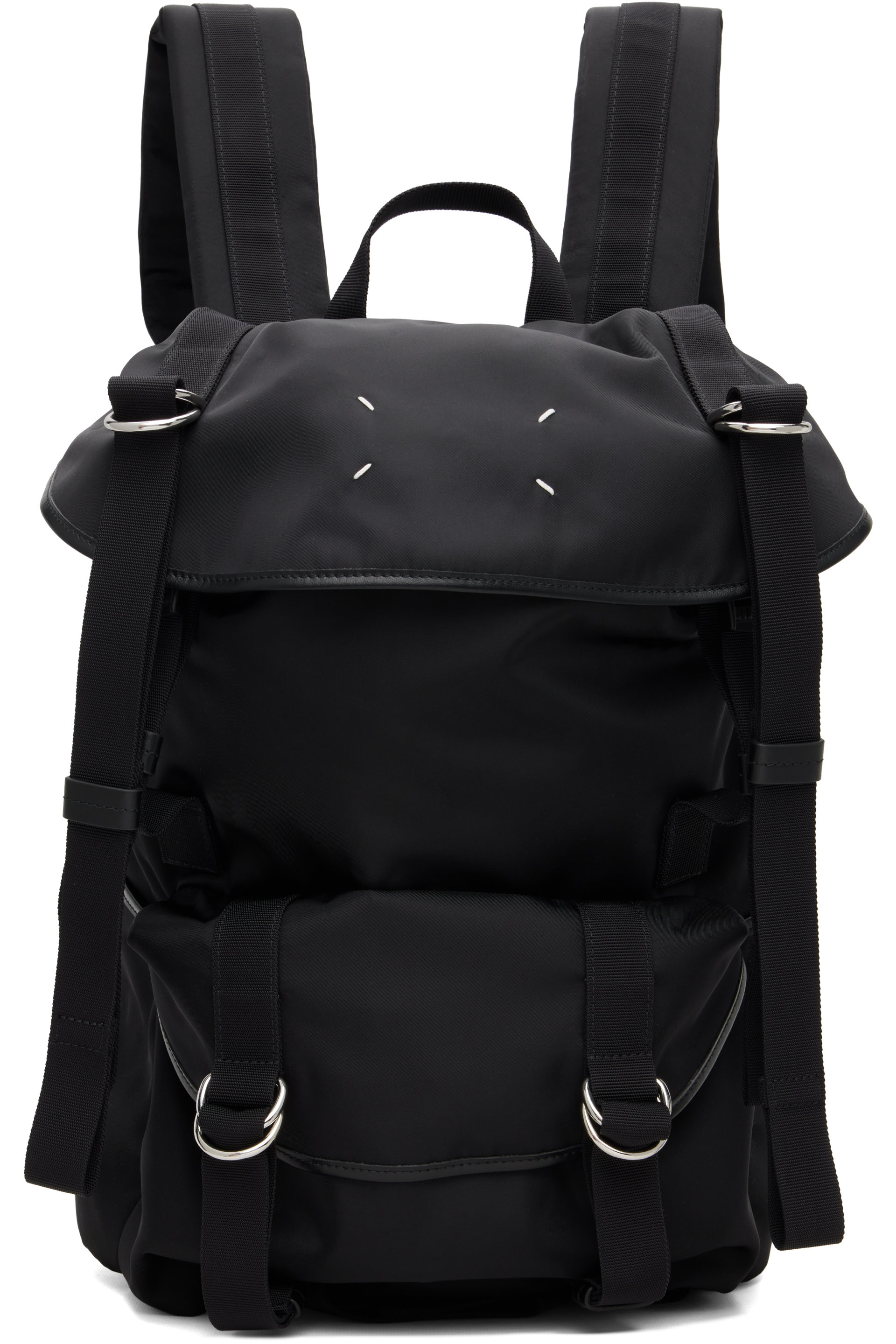 Maison Margiela - Black High Tech Medium Backpack