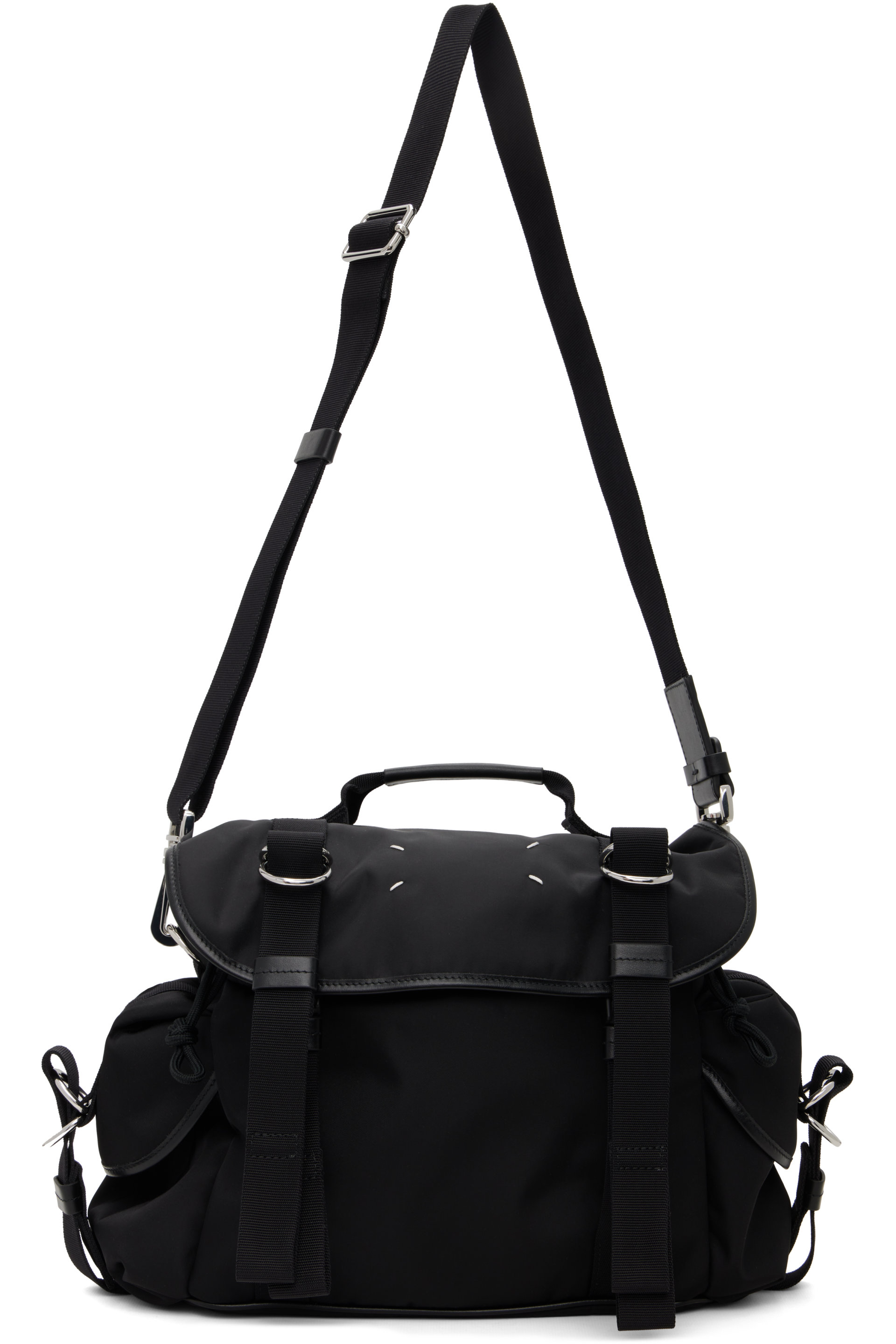 Maison Margiela - Black Small High Tech Messenger Bag