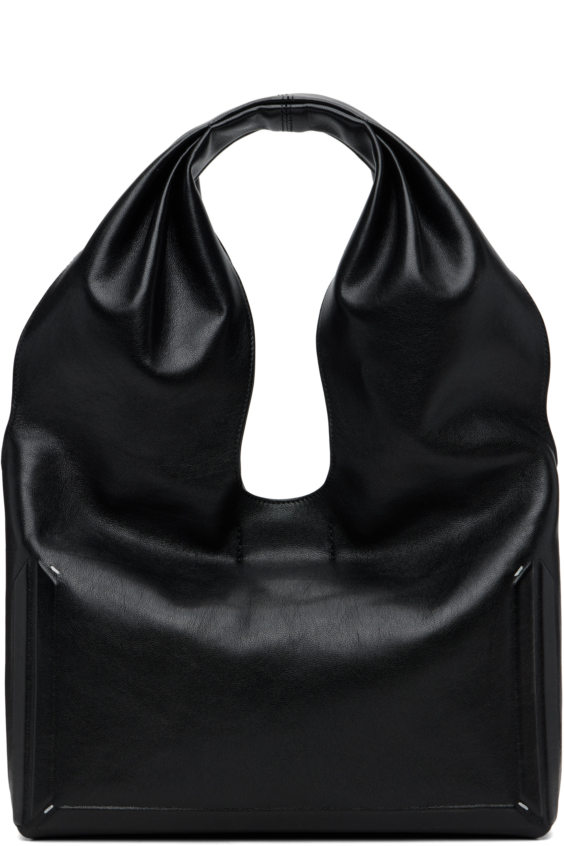Maison Margiela - 黑色中号 Box 单肩包
