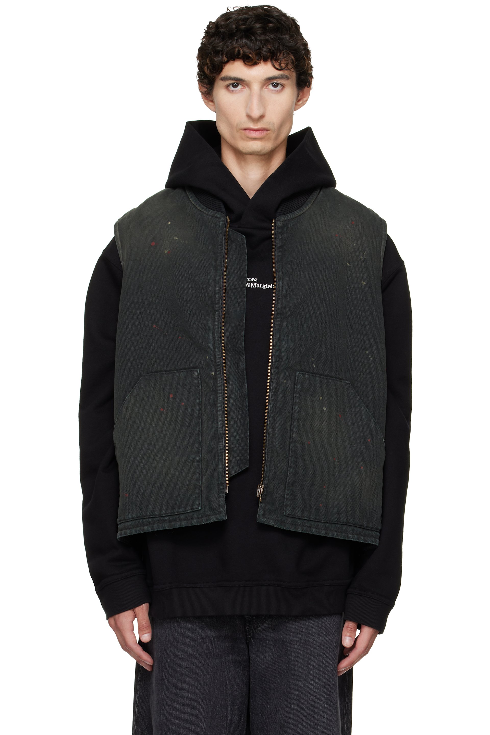 Maison Margiela - Black Workwear Vest