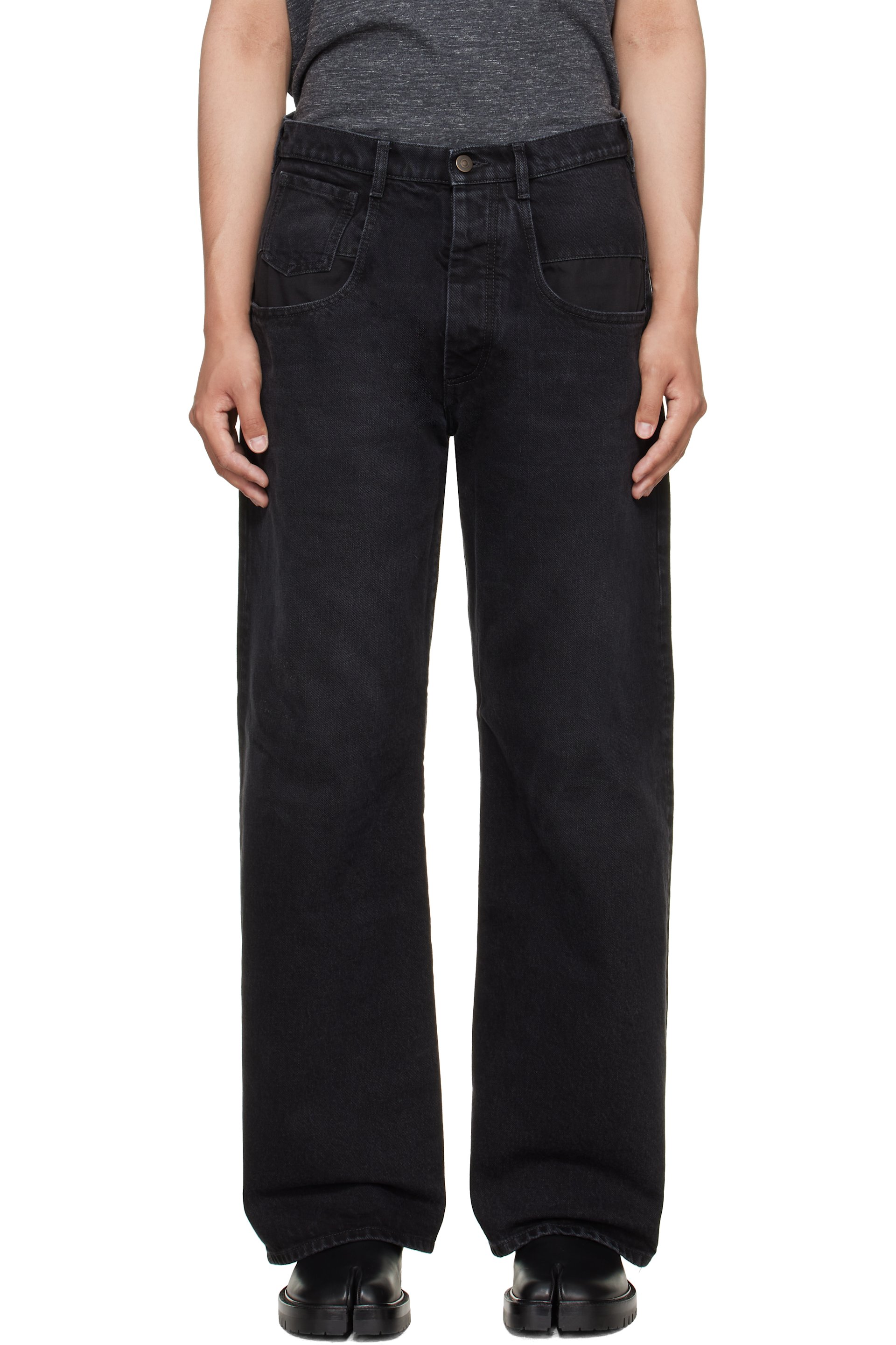 Maison Margiela - Black Pocket Jeans