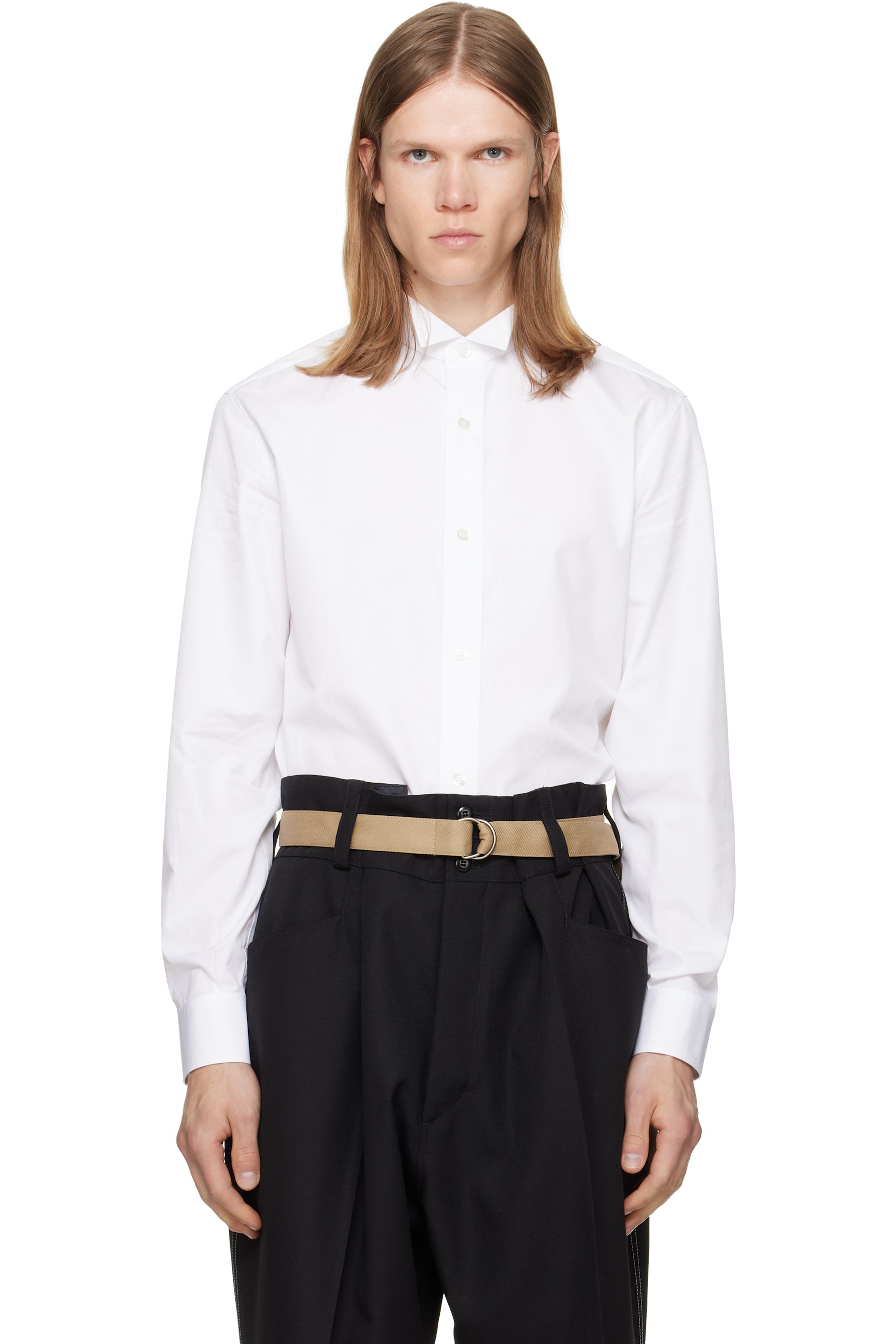 Maison Margiela - Chemise blanche en coton