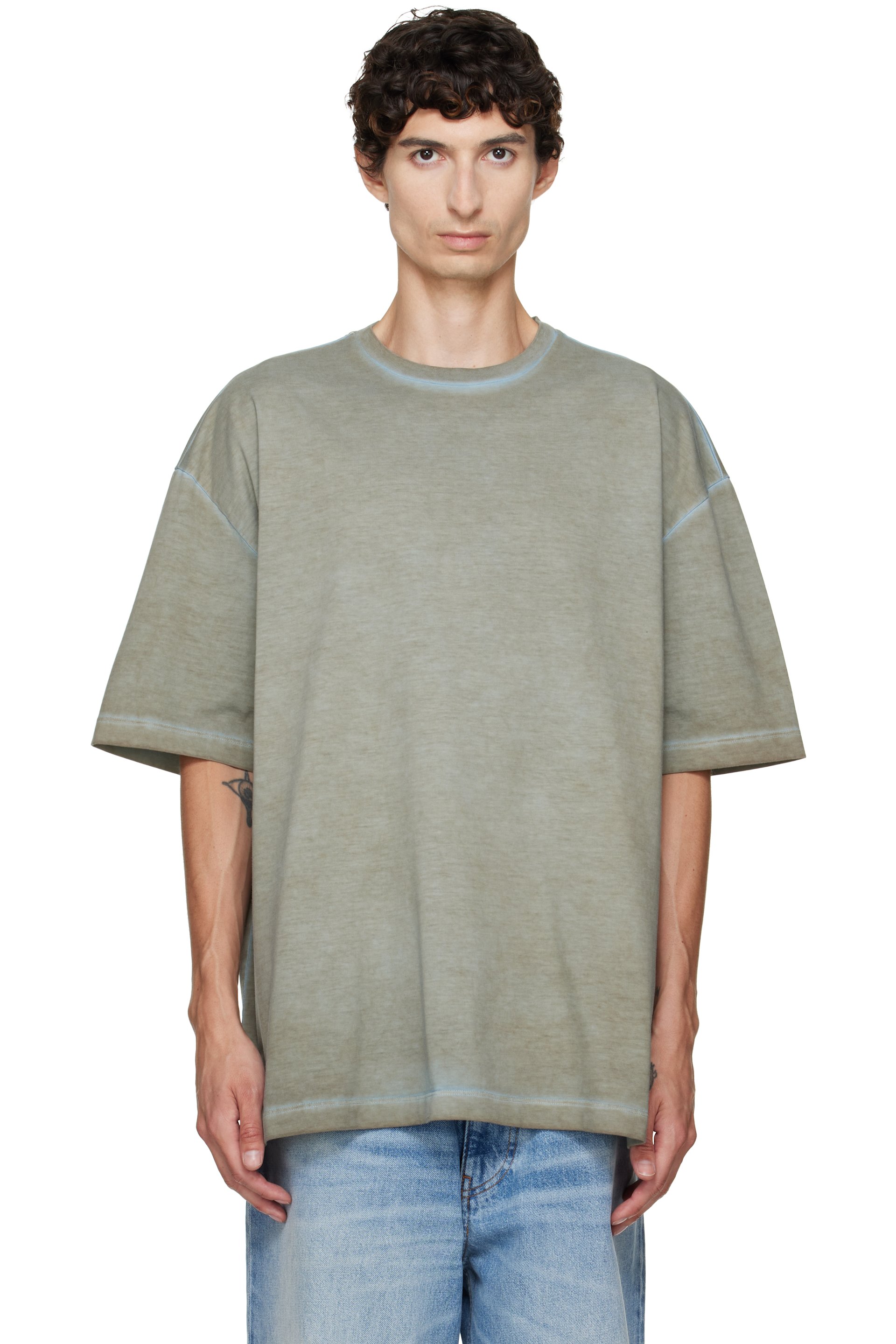 Maison Margiela - Gray Oversized T-shirt