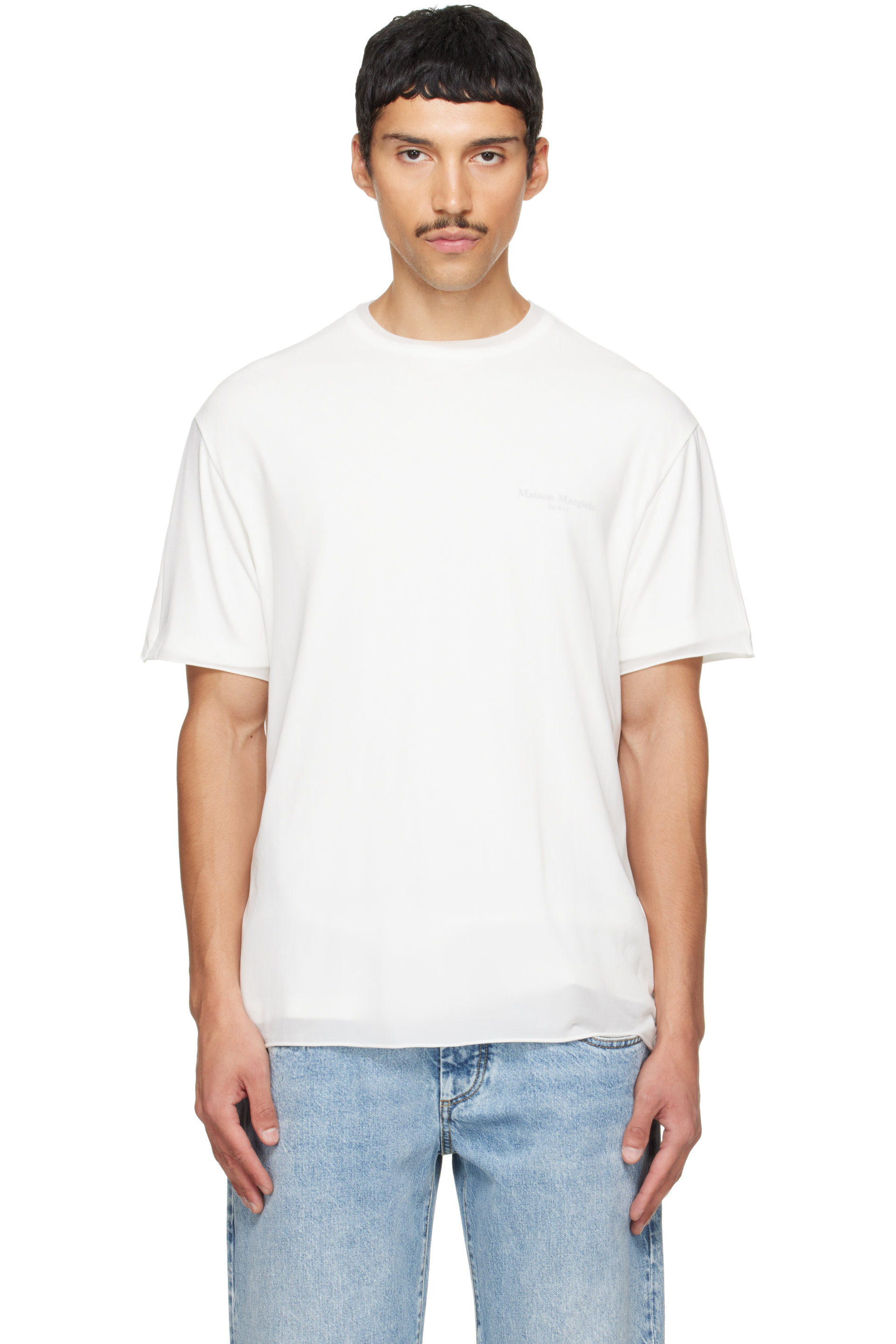 Maison Margiela - White Fusion Double T-shirt