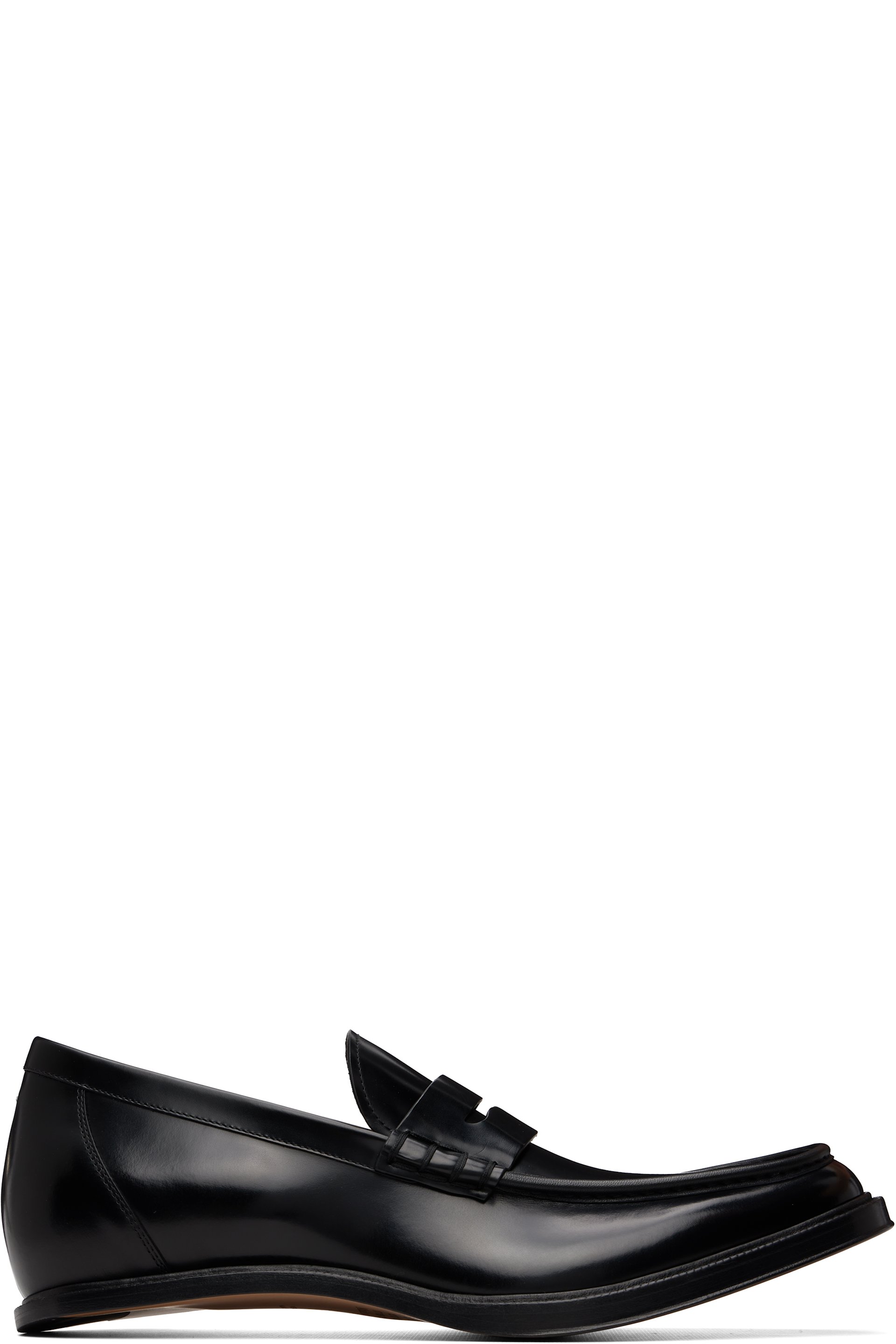 Maison Margiela - Black Heel-less Loafers