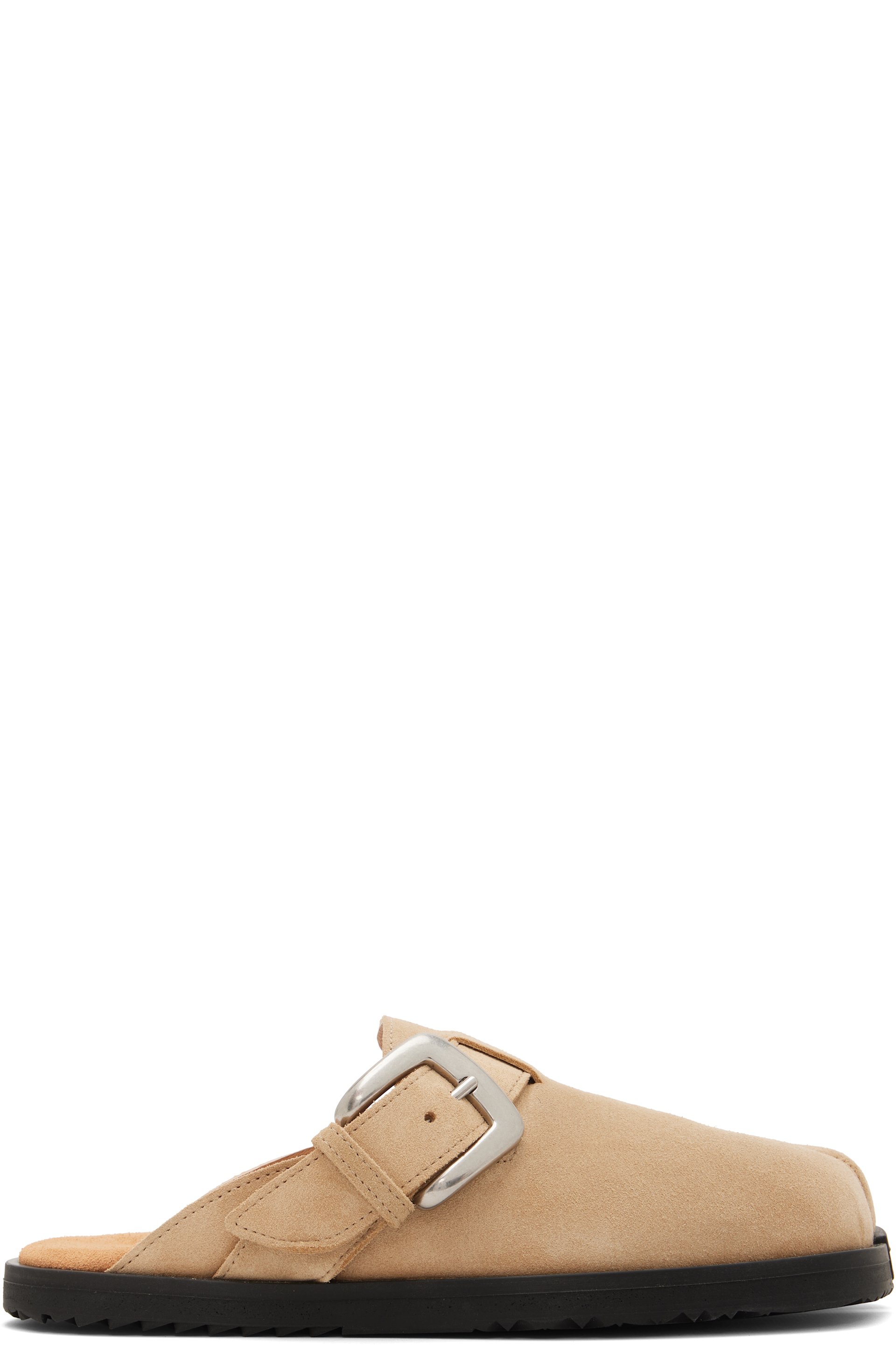 Maison Margiela - Beige Tabi Daily Mule Loafers