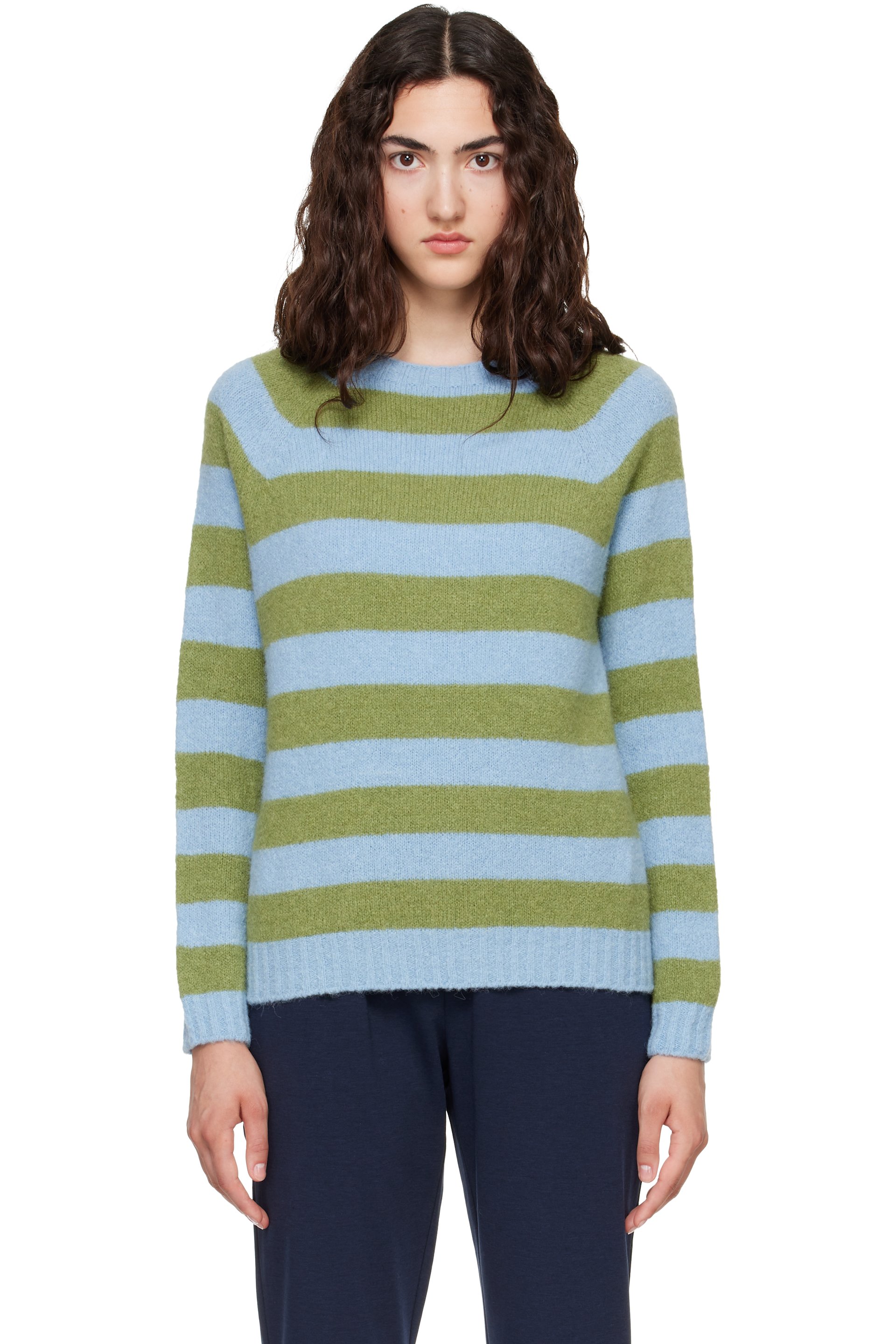 Weekend Max Mara - Blue & Green Ghiacci Sweater