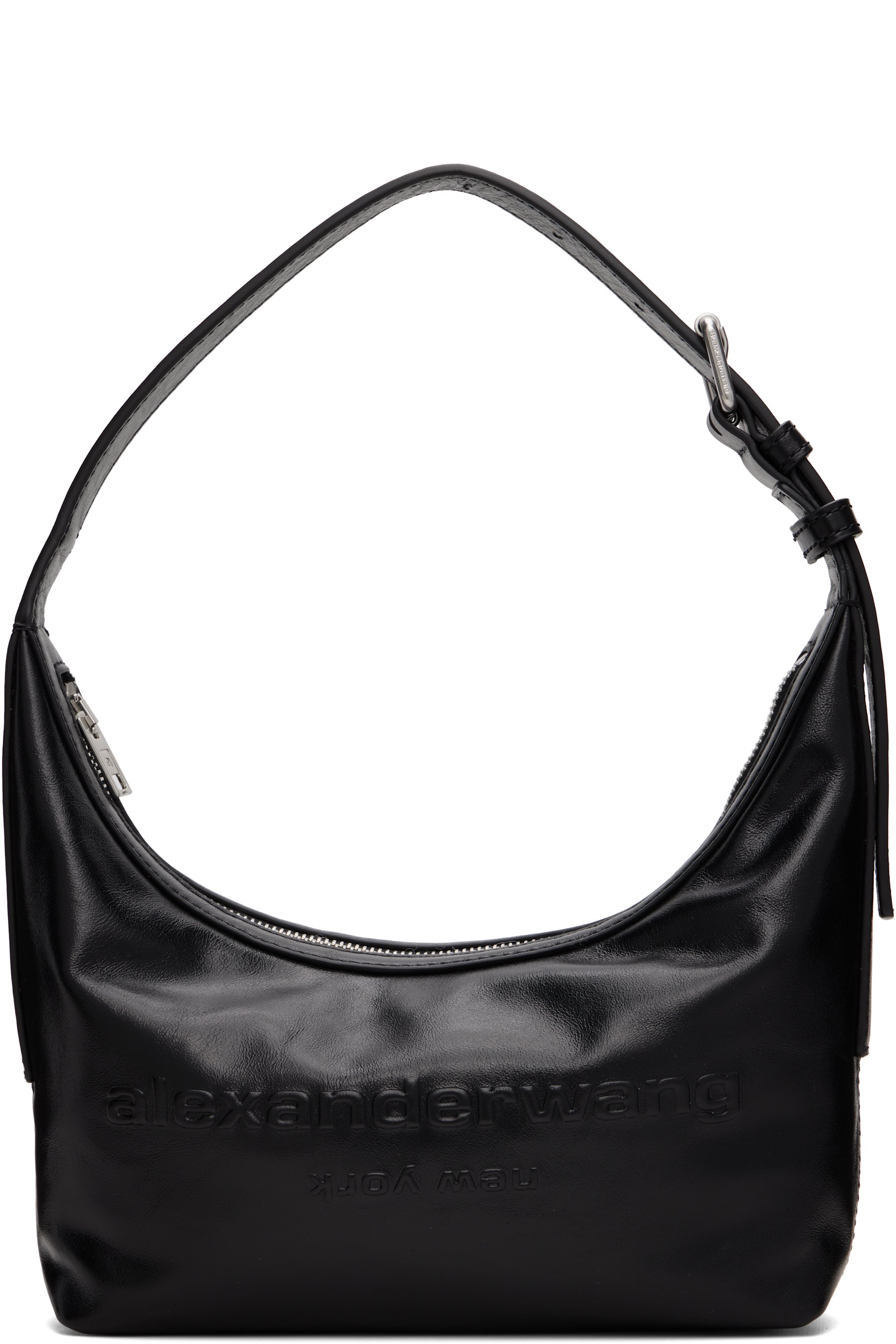 Alexander Wang - Black Punch Small Shoulder Bag