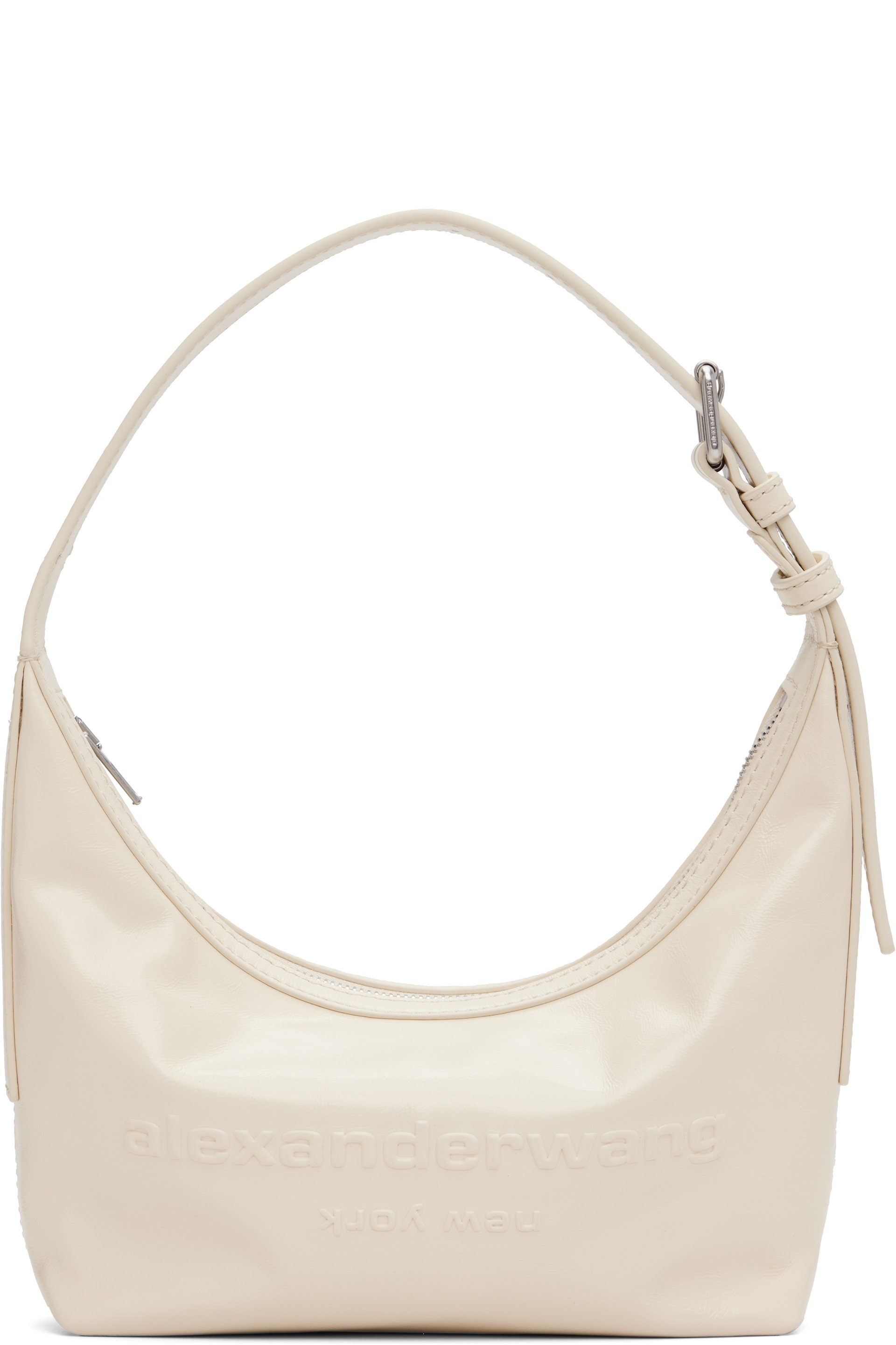 Alexander Wang - Off-White Punch Small Shoulder Bag