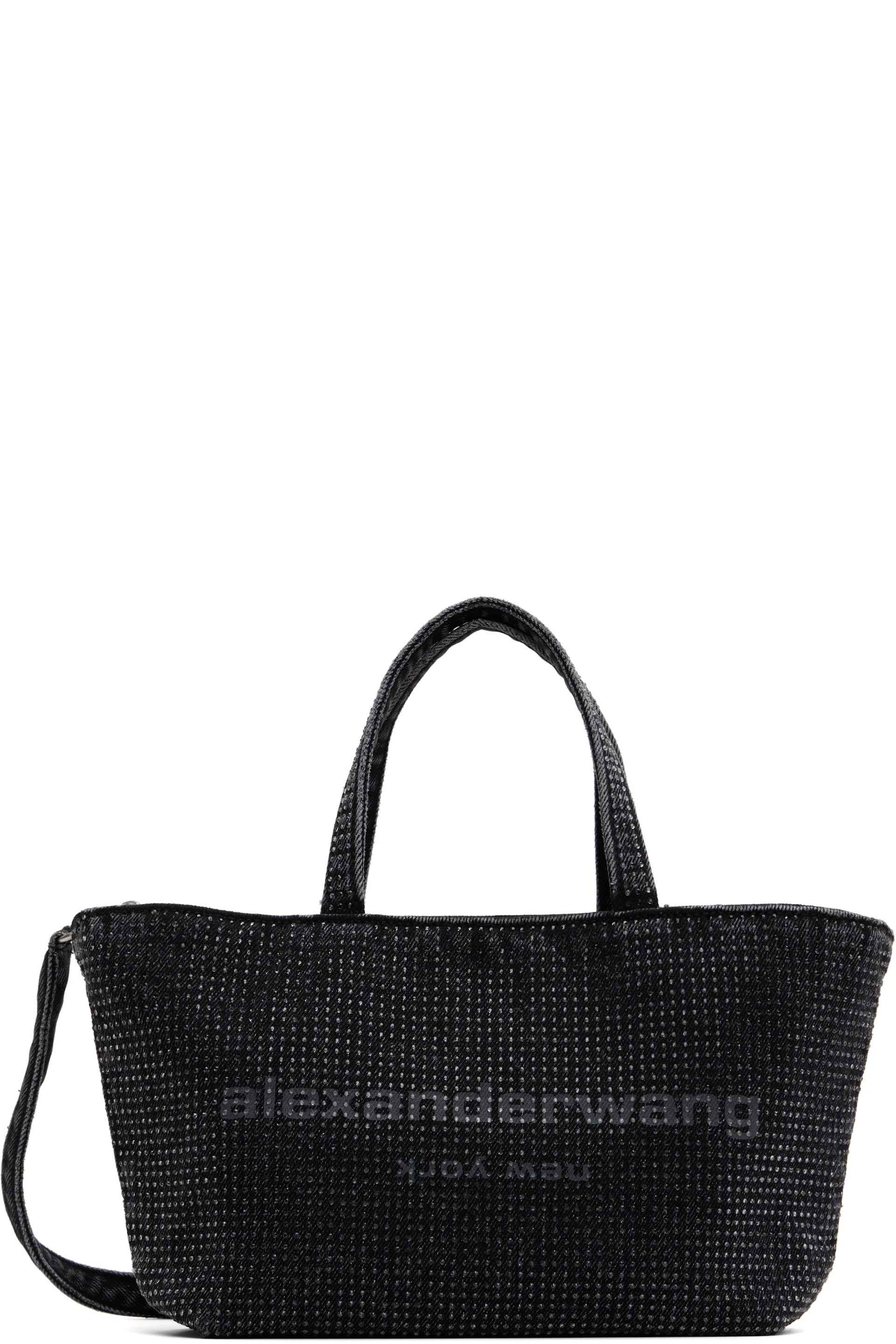 Alexander Wang - Black Punch Crystal Mini Tote