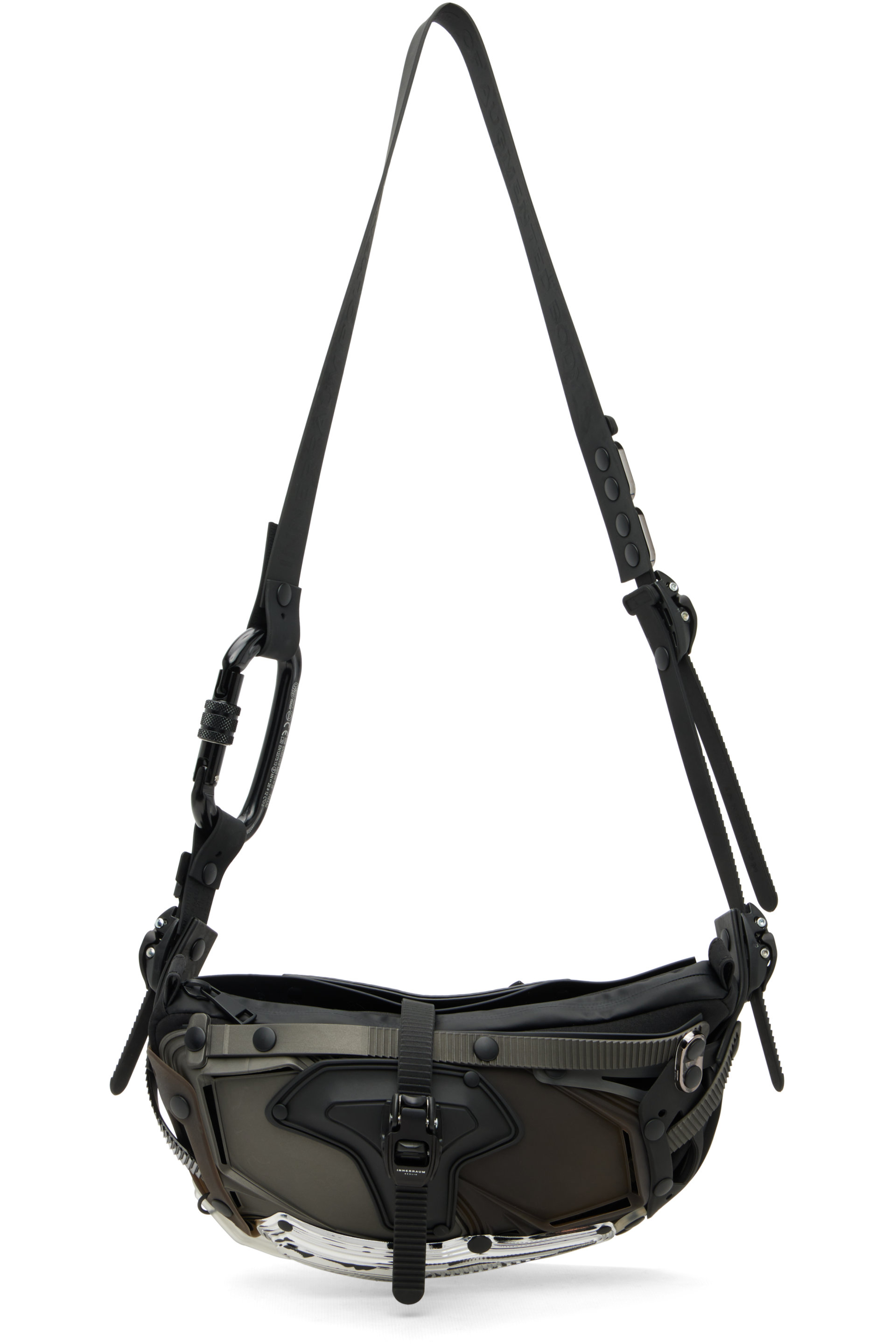 Innerraum - Black & Silver Object I30 Crossbody Bag