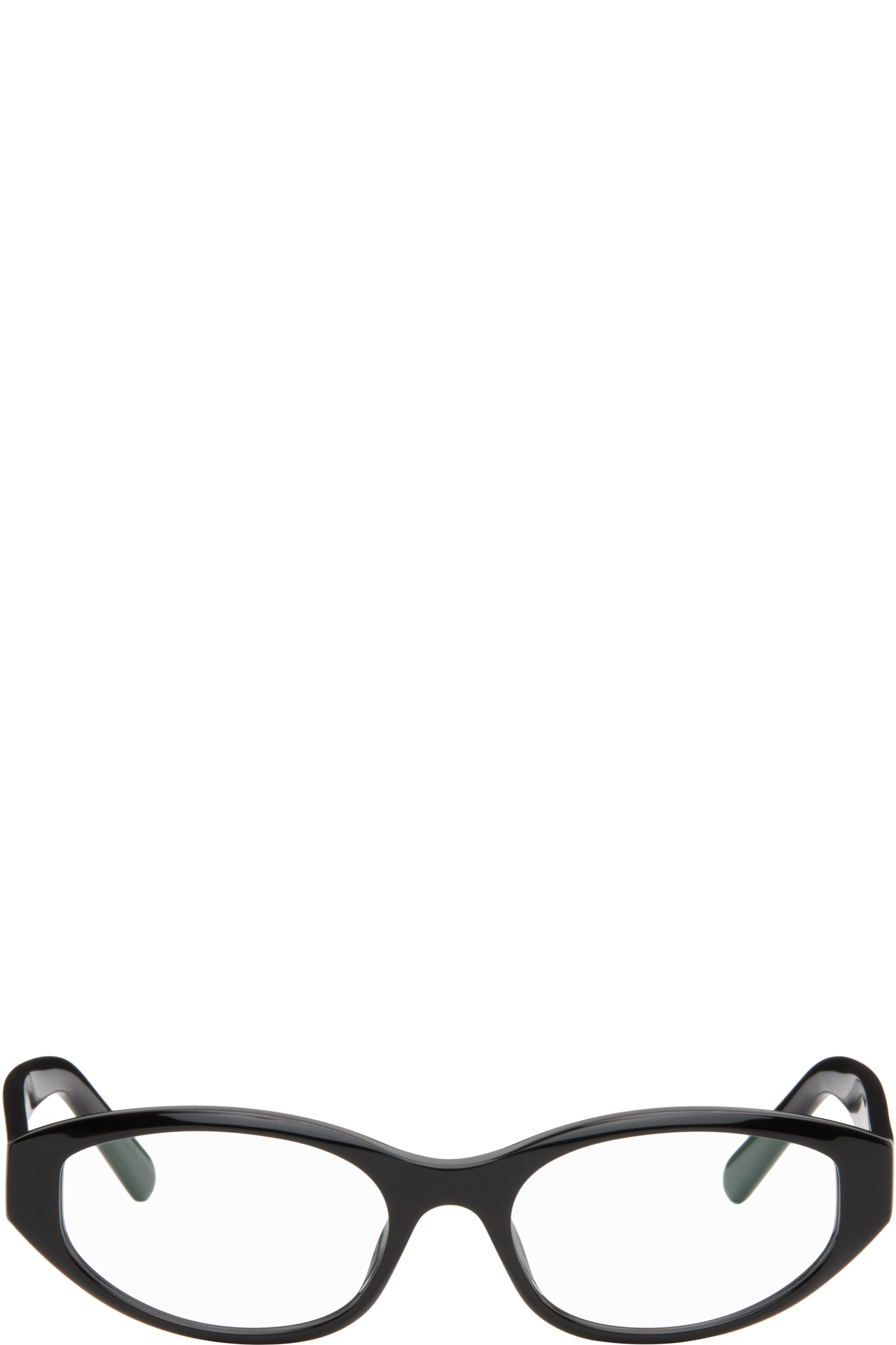 MM6 Maison Margiela - Black '9' Glasses