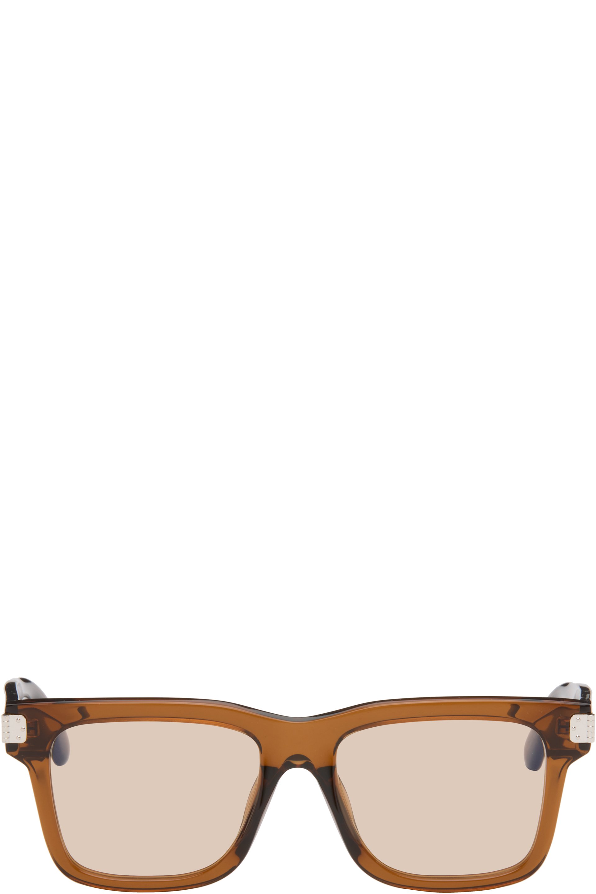 MM6 Maison Margiela - Brown 15 Sunglasses