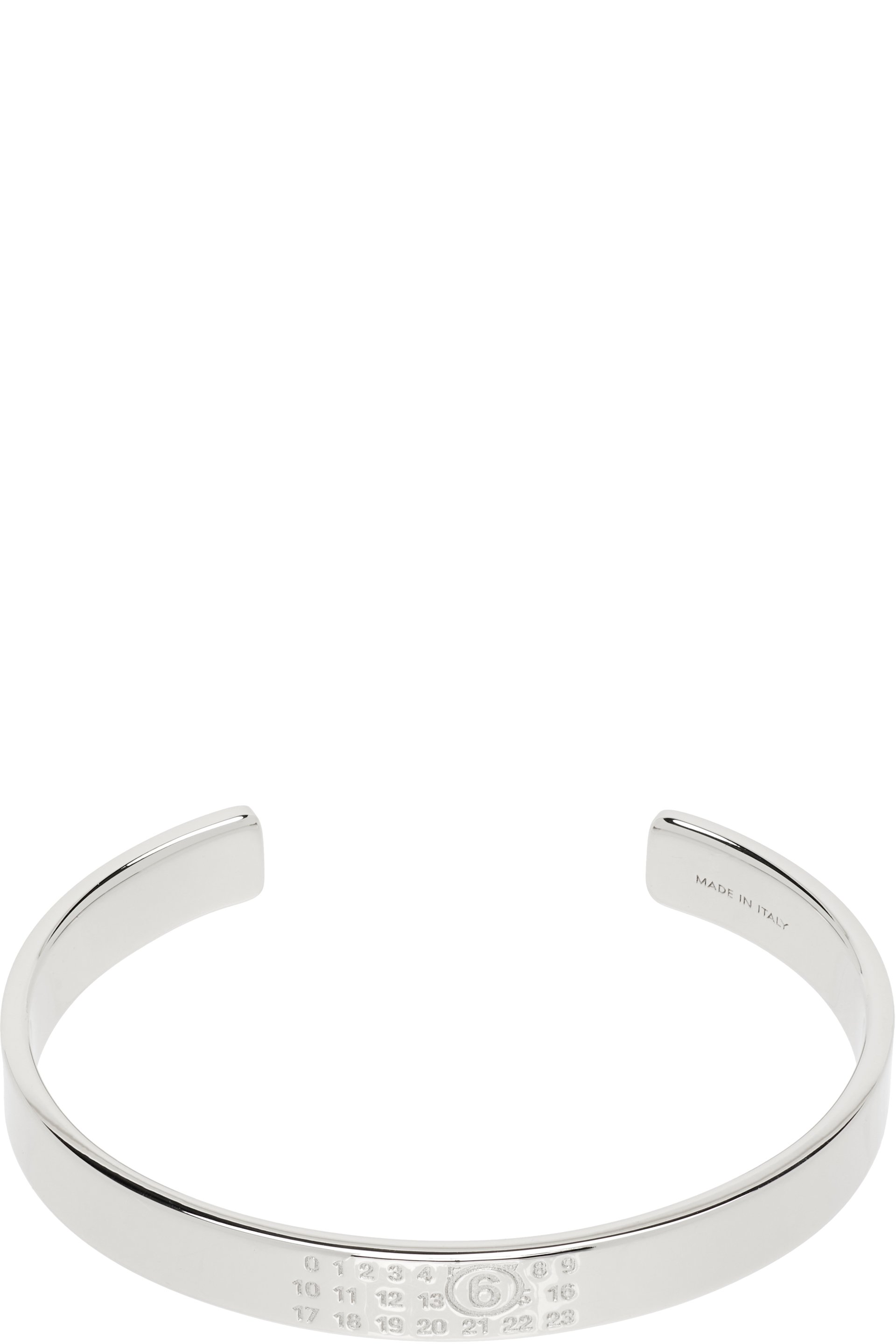MM6 Maison Margiela - Numeric Minimal Signature カフブレスレット