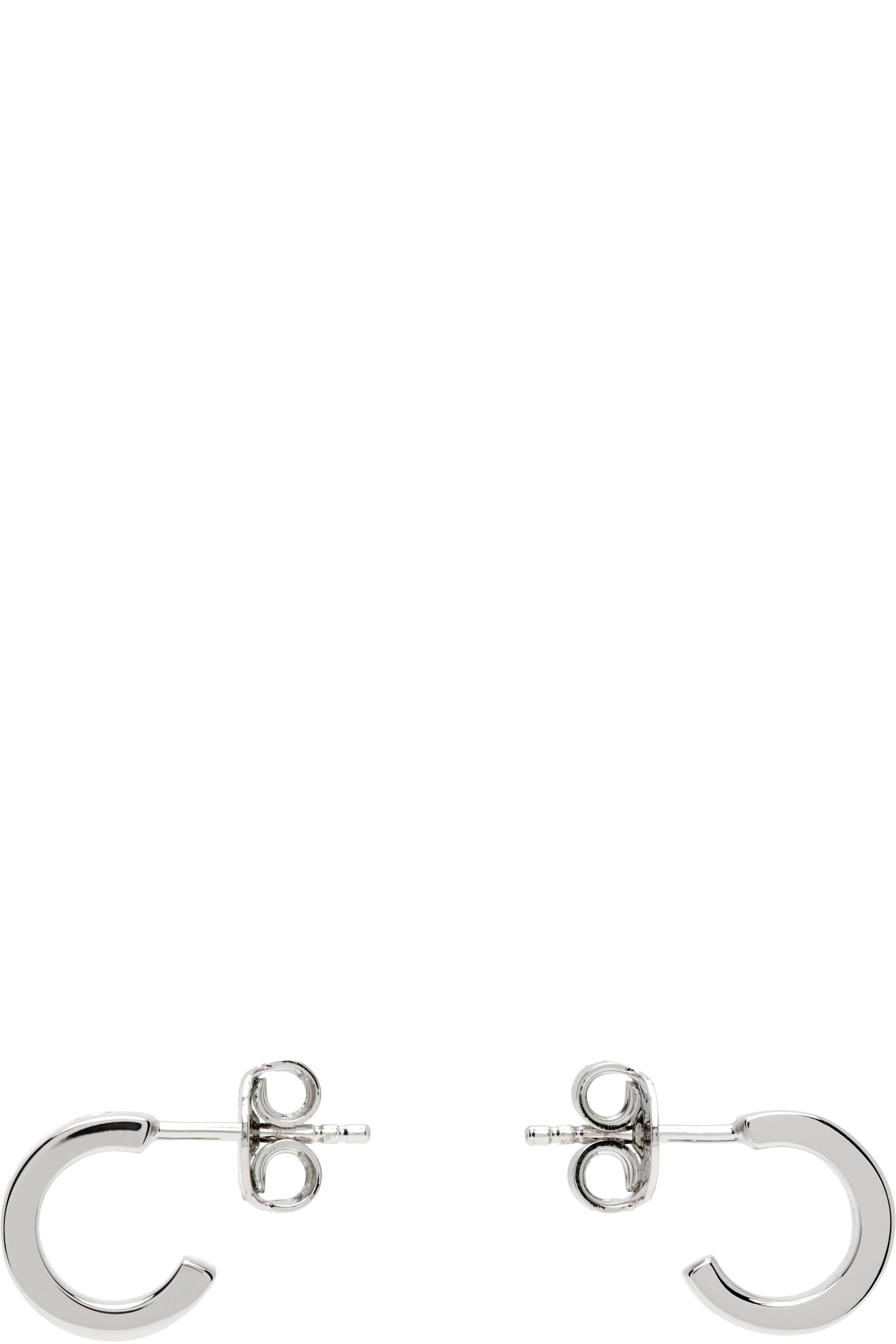 MM6 Maison Margiela - Numeric Minimal Signature フープピアス